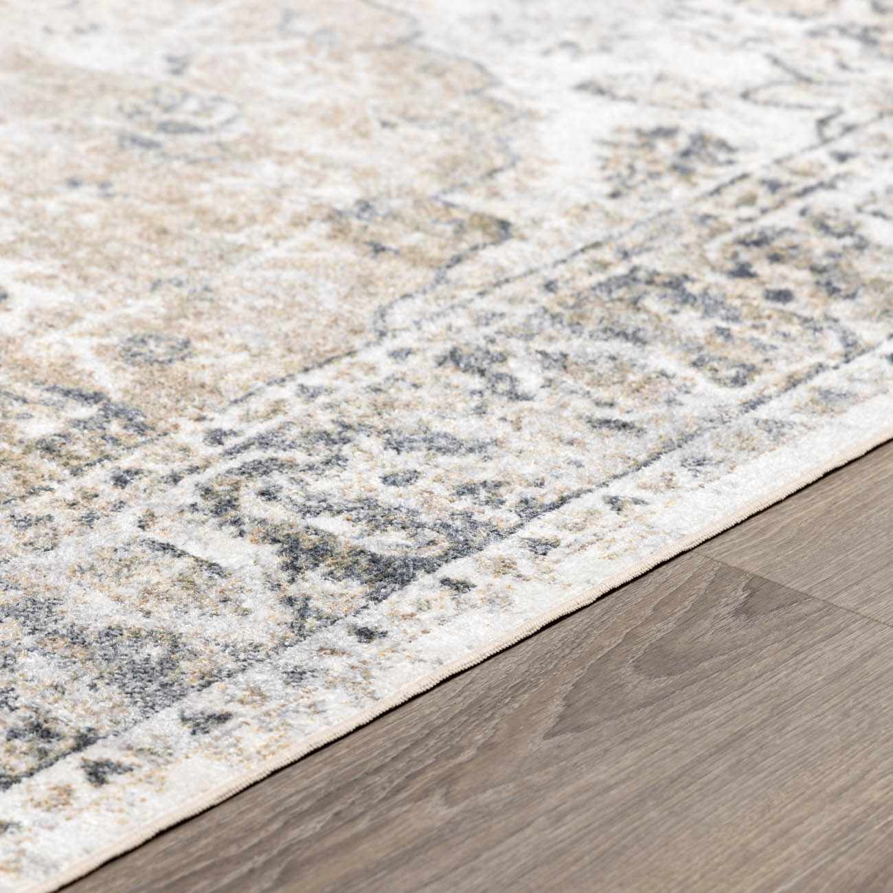 Rudo Beige Flat Pile Washable Rug - Image 24