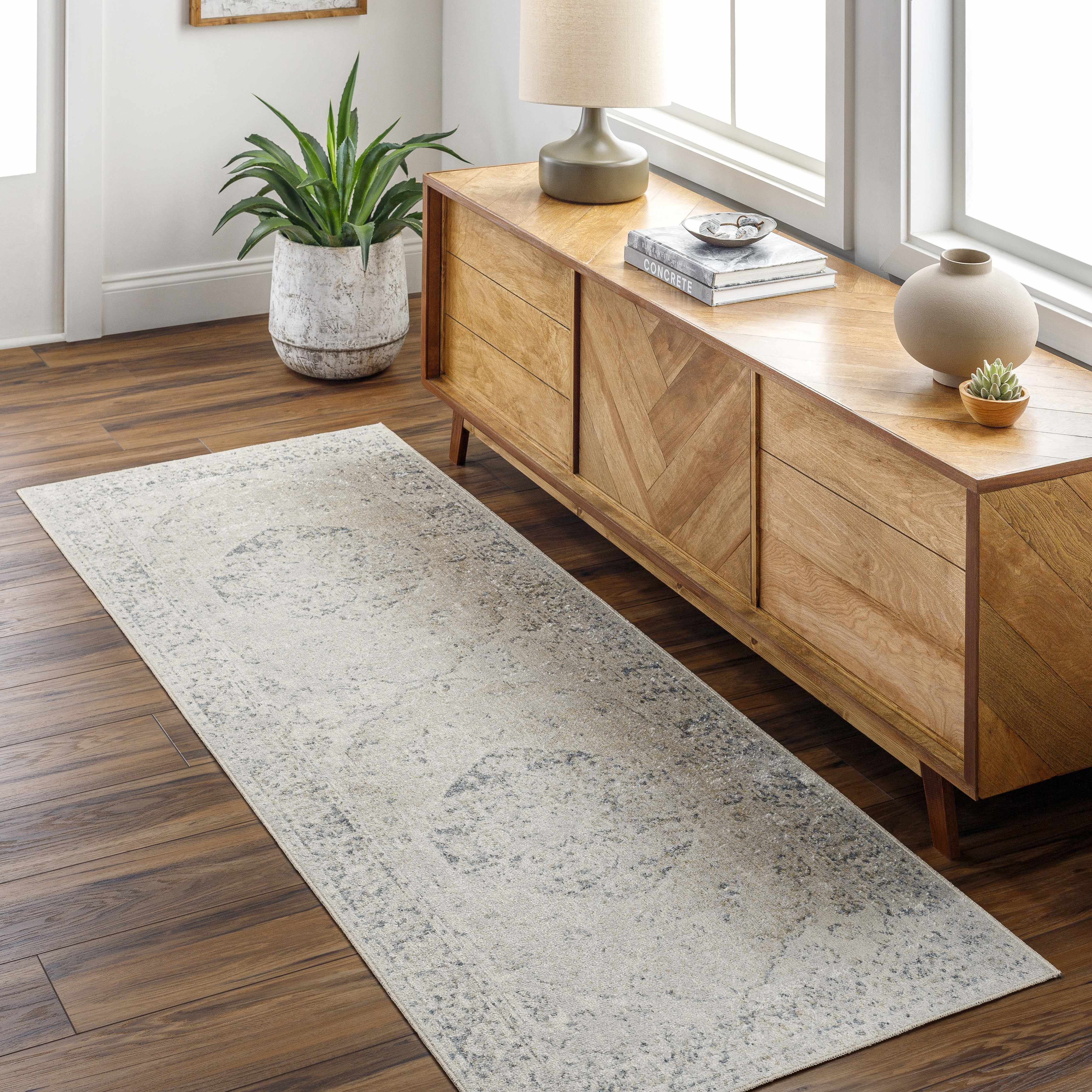 Rudo Flat Pile Washable Rug - Image 19