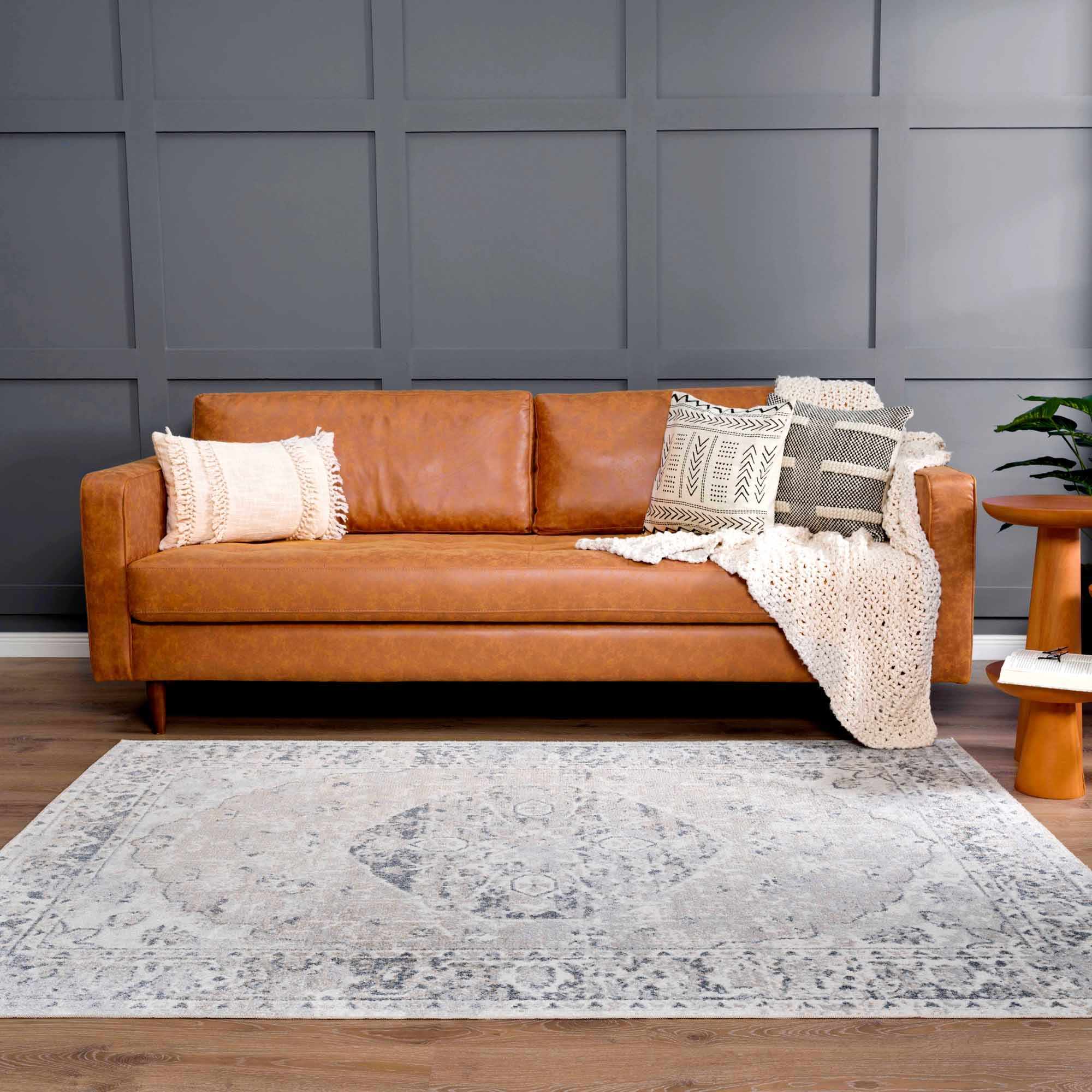 Rudo Flat Pile Washable Rug - Image 9