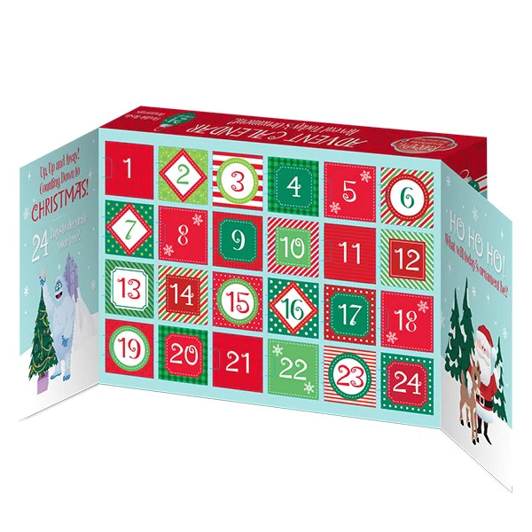 Rudolph Advent Calendar 24-Piece Christmas Decor - Image 3