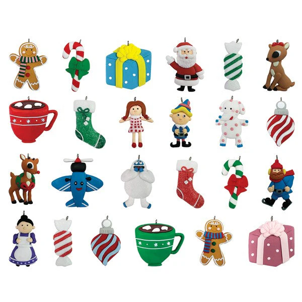 Rudolph Advent Calendar 24-Piece Christmas Decor - Image 5
