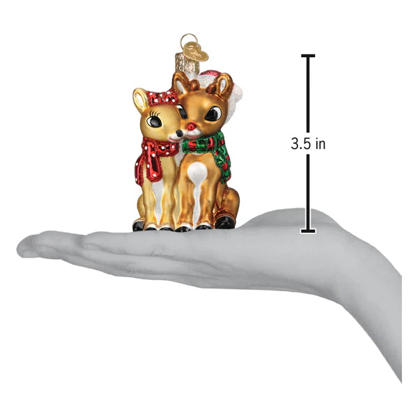Rudolph And Clarice Ornament - Image 6
