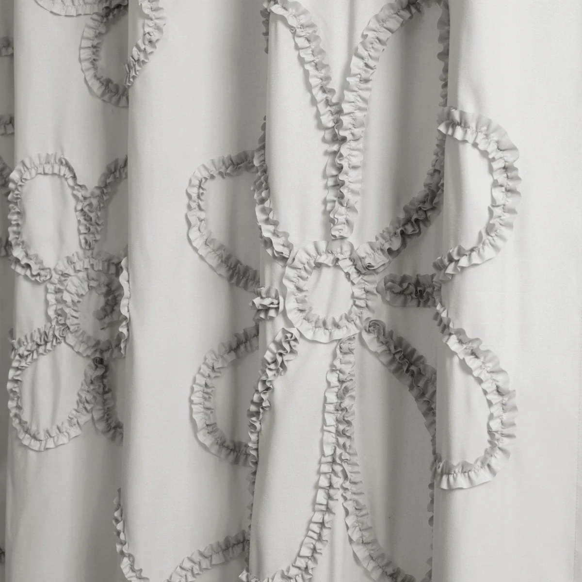Ruffle Flower Shower Curtain - Image 10