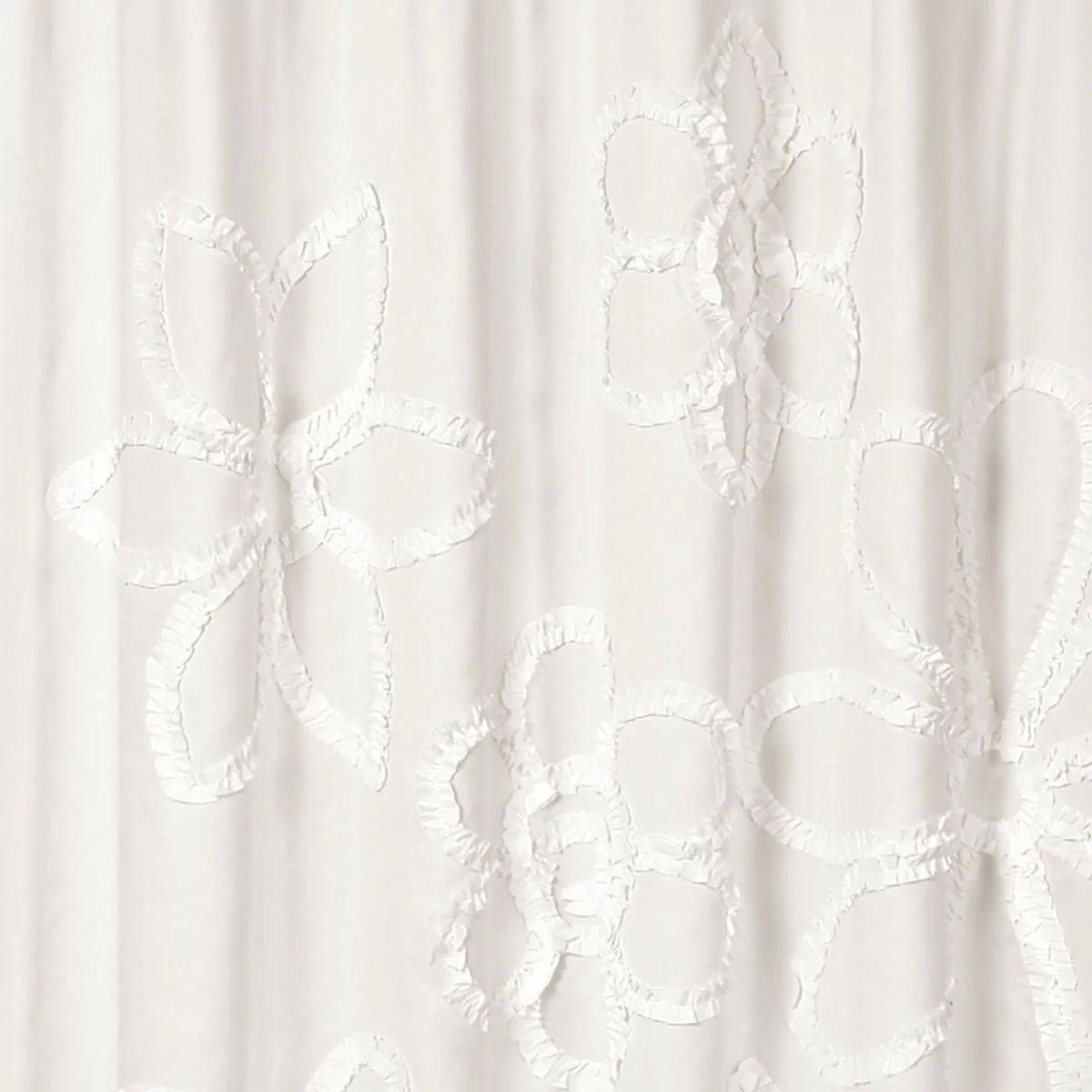 Ruffle Flower Shower Curtain - Image 9