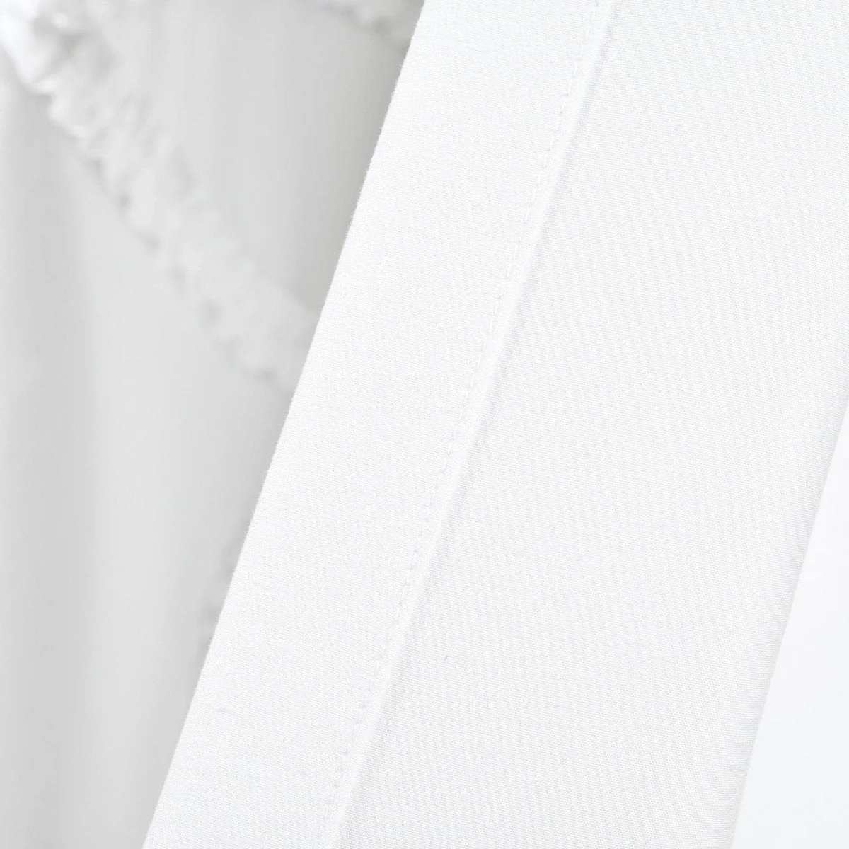 Ruffle Flower Window Curtain Panel Set - Image 6