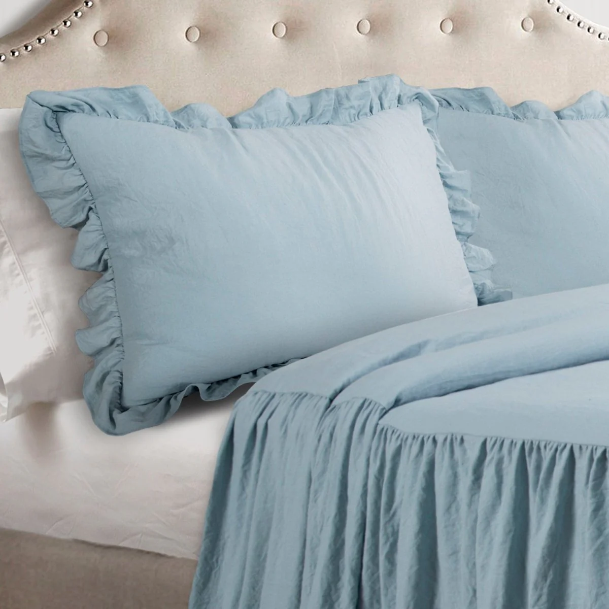 Ruffle Skirt Bedspread Set - Image 14