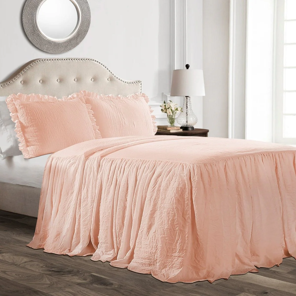 Ruffle Skirt Bedspread Set - Image 4
