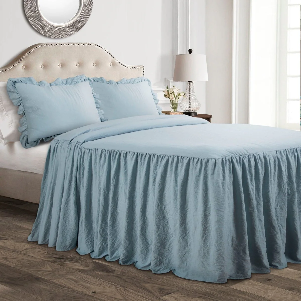 Ruffle Skirt Bedspread Set - Image 5