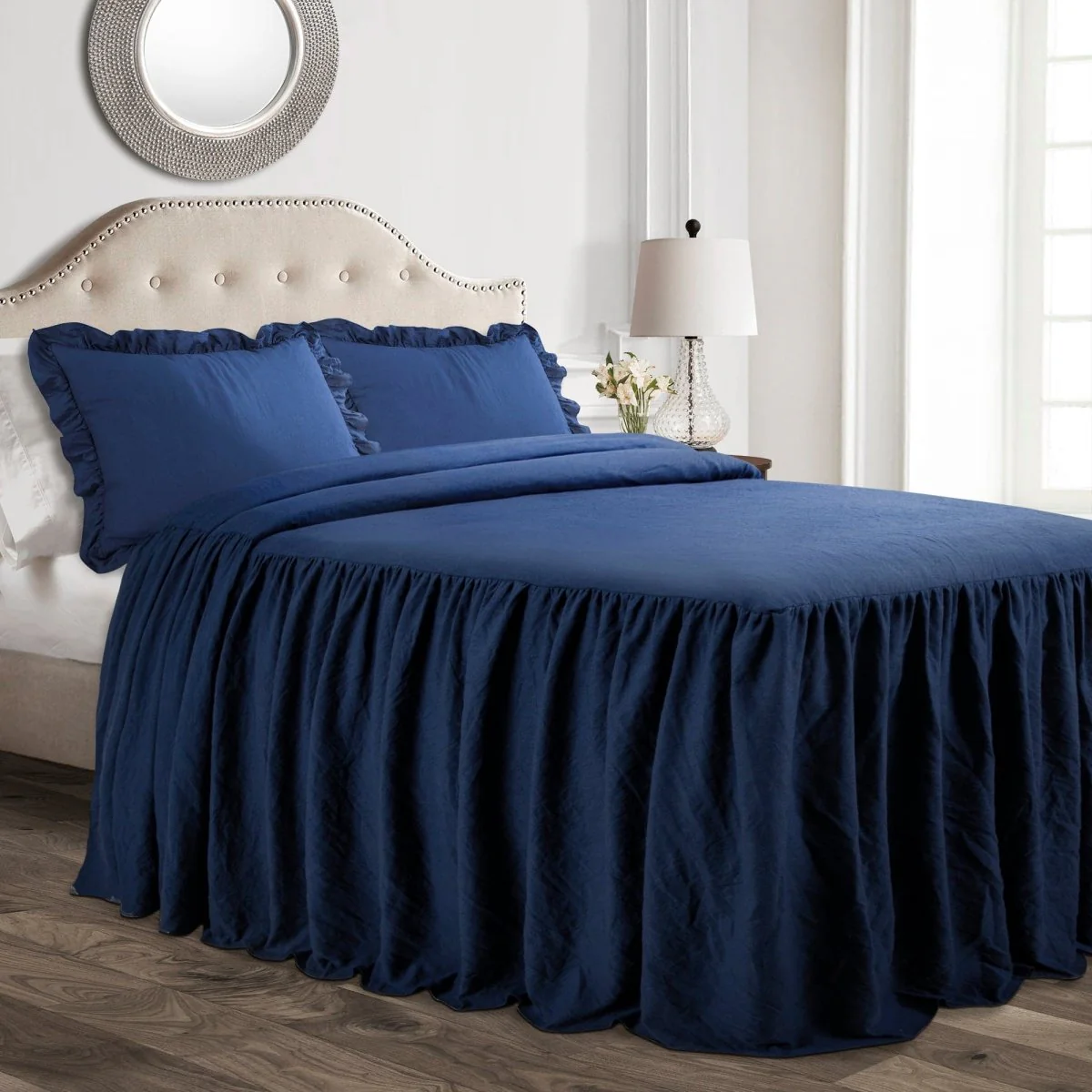 Ruffle Skirt Bedspread Set - Image 6