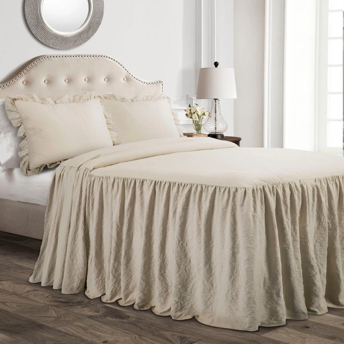 Ruffle Skirt Bedspread Set - Image 7