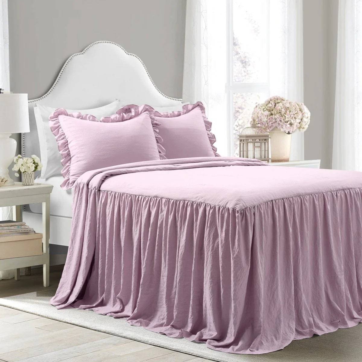 Ruffle Skirt Bedspread Set - Image 8