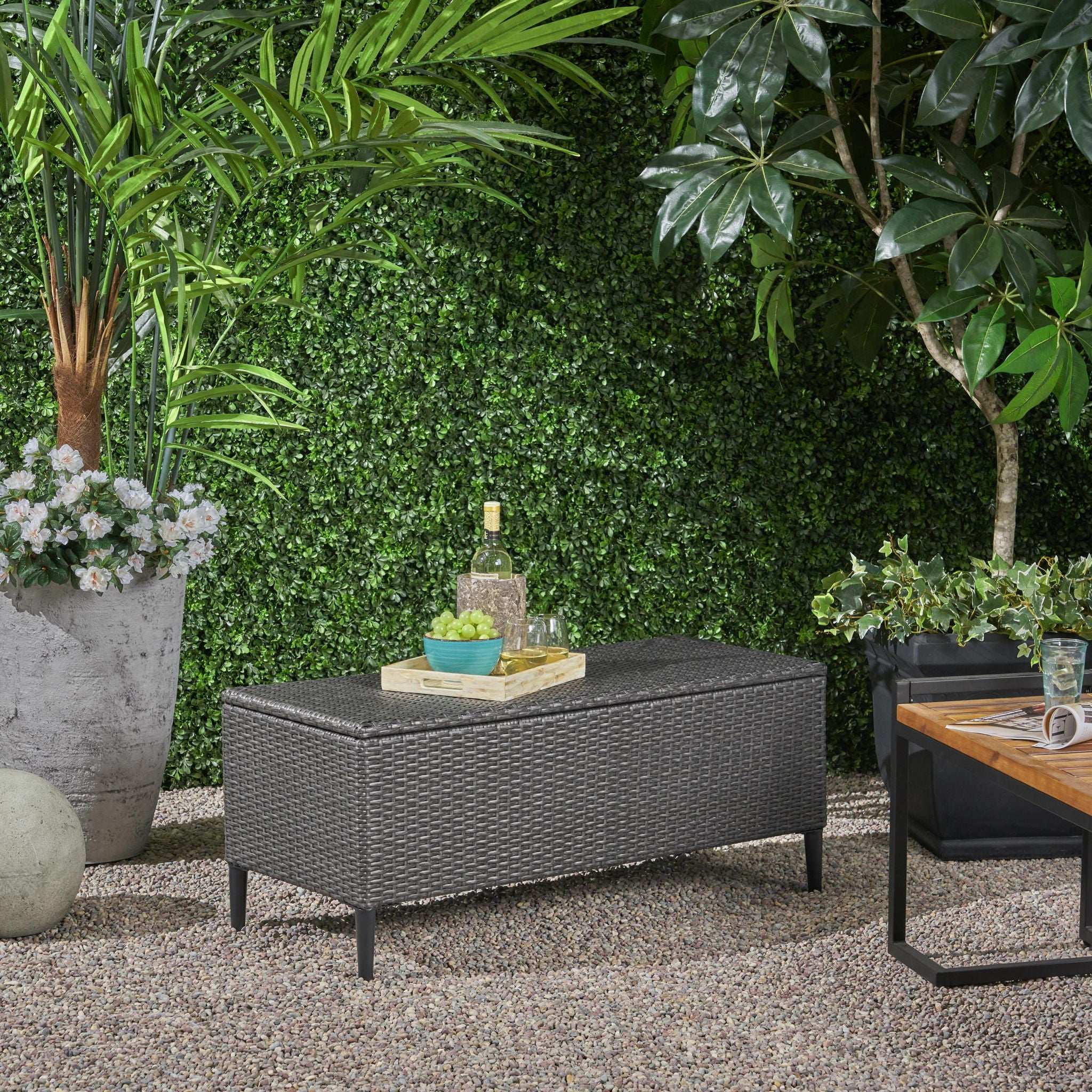 Rupert - Storage Unit Resin Wicker Outdoor - Image 3