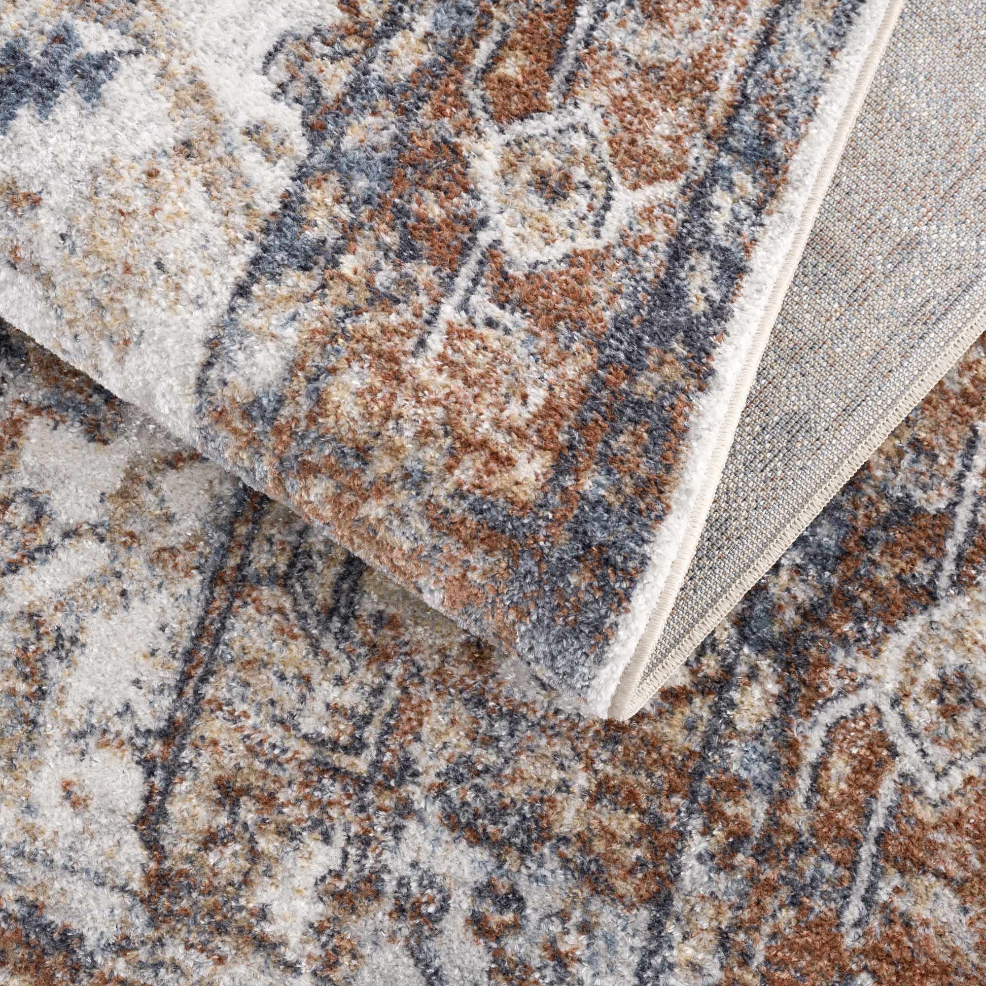 Rust Hera Washable Area Rug - Clearance - Image 19