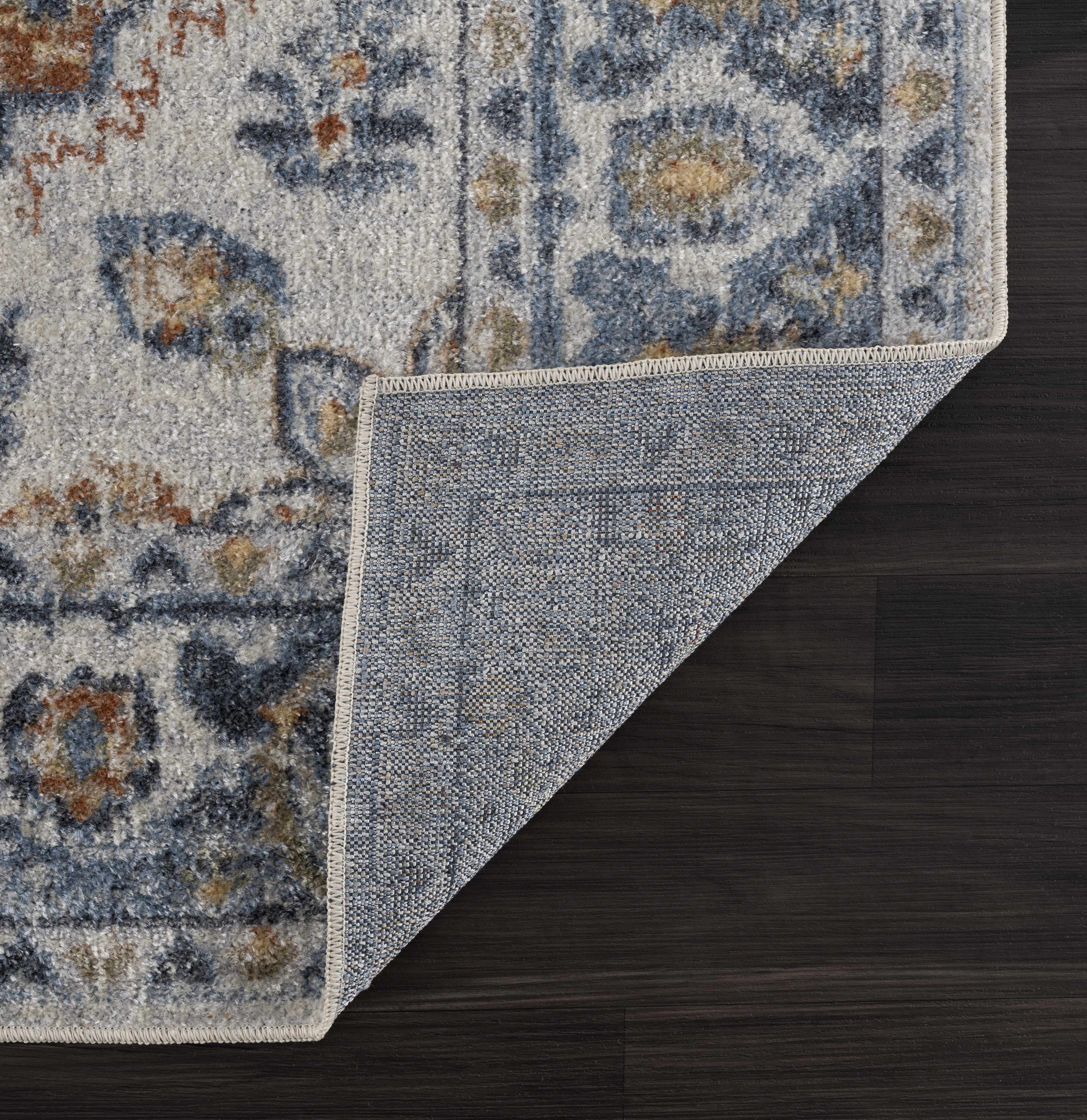 Rust Hiti Washable area rug - Clearance - Image 4