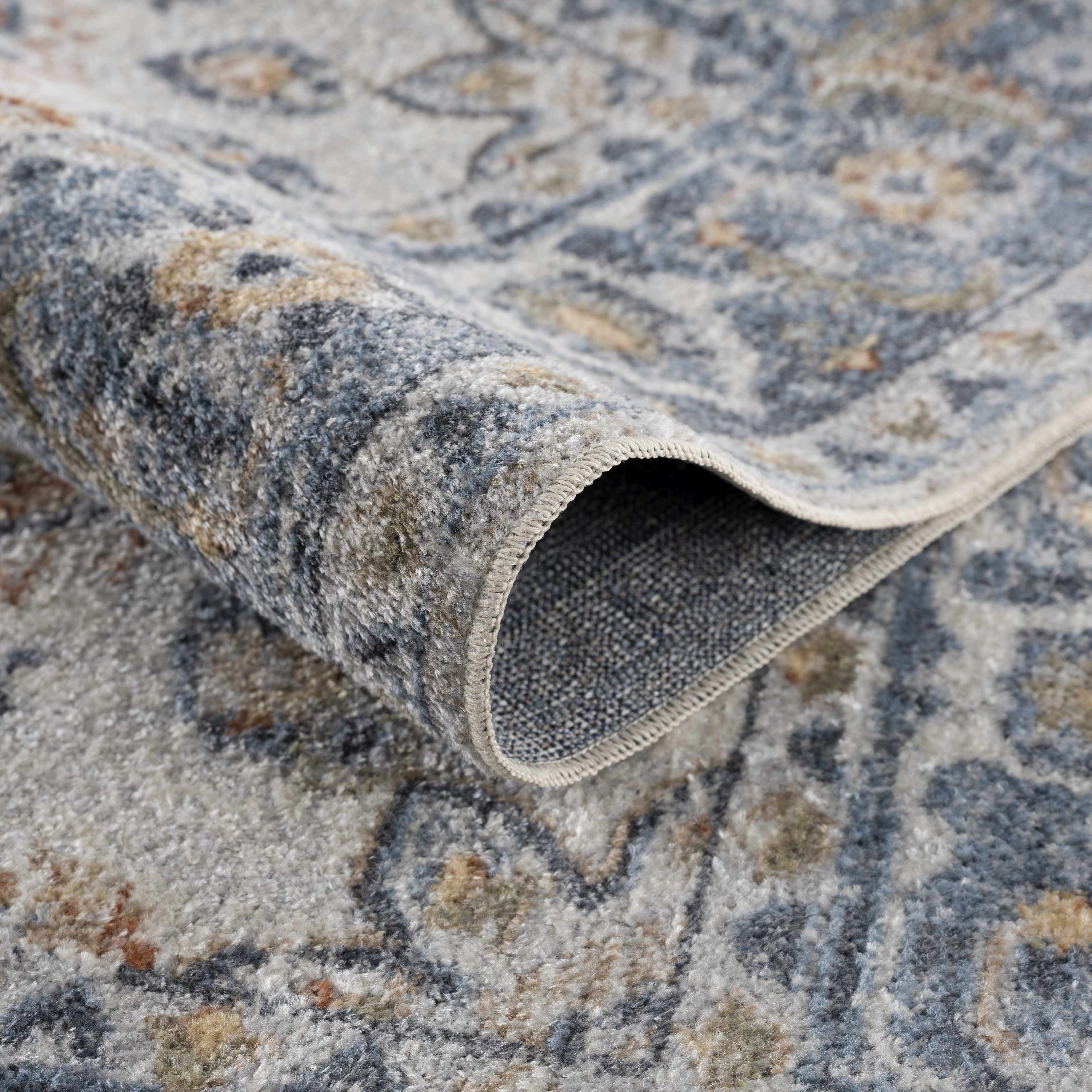 Rust Hiti Washable area rug - Clearance - Image 6