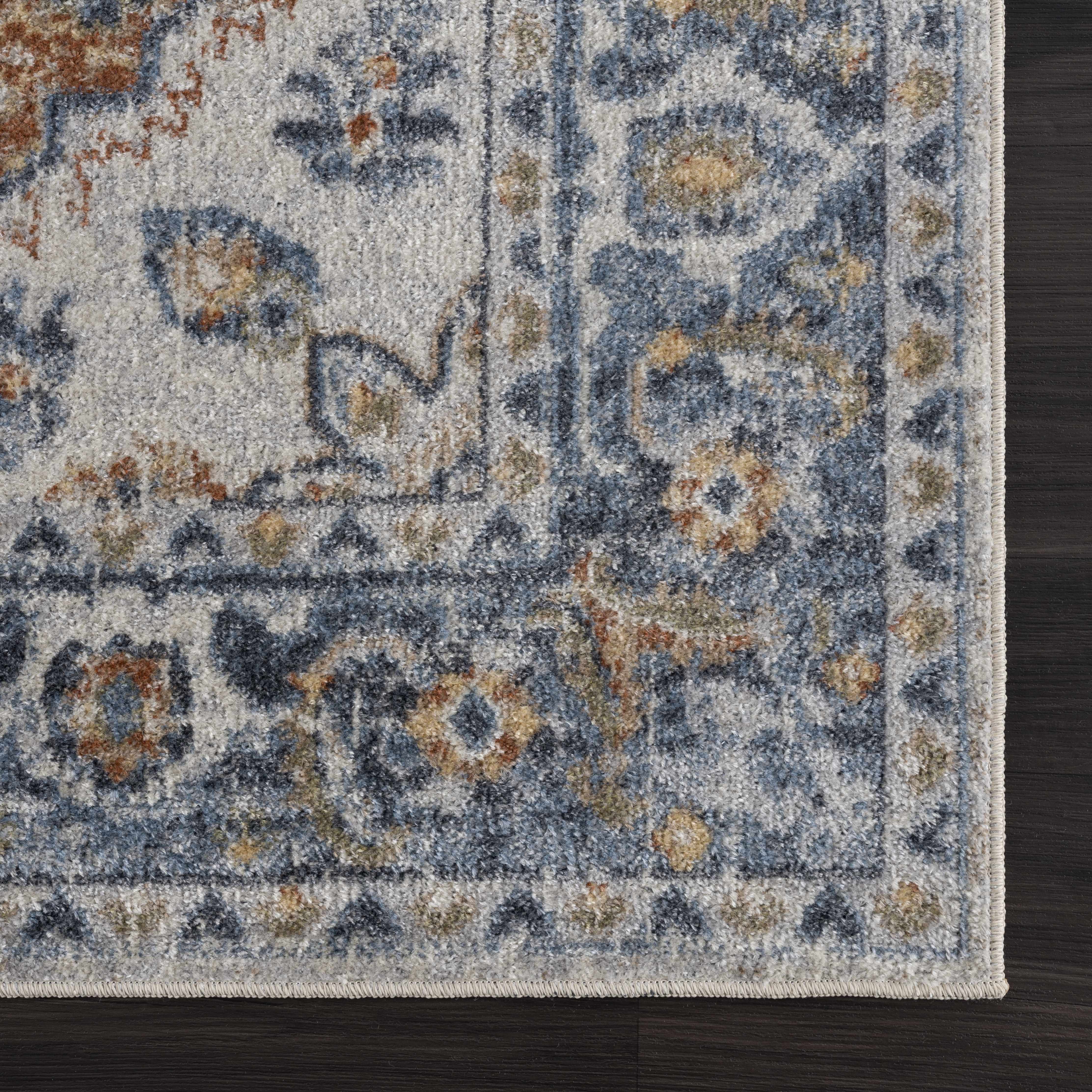 Rust Hiti Washable area rug - Clearance - Image 7