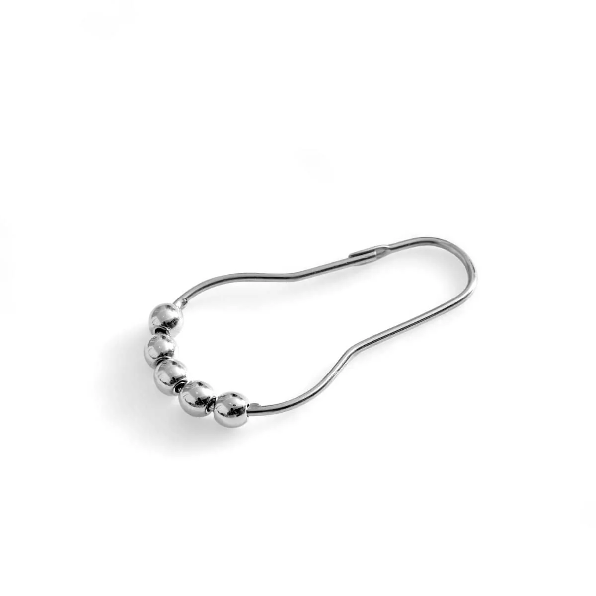 Rust Resistant Double Glide Metal Shower Curtain Hook Rings - Image 5
