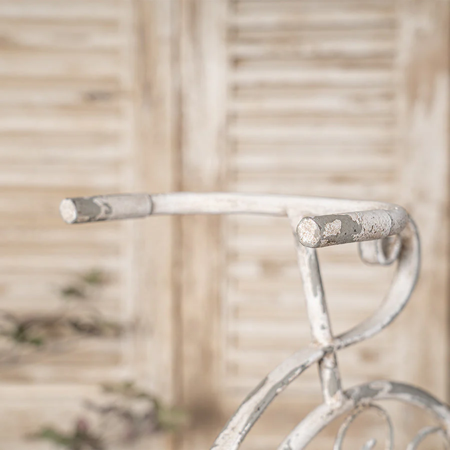 Rustic Bicycle Metal Wire Wall Planter Basket - Image 7