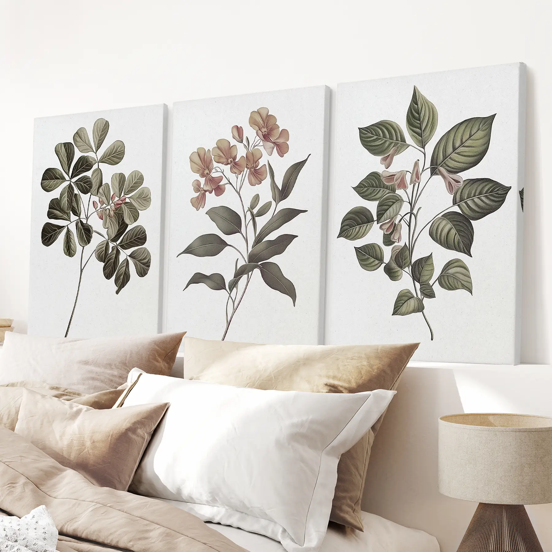 Rustic Botanical Wall Art. Vintage Flowers Prints - Image 6