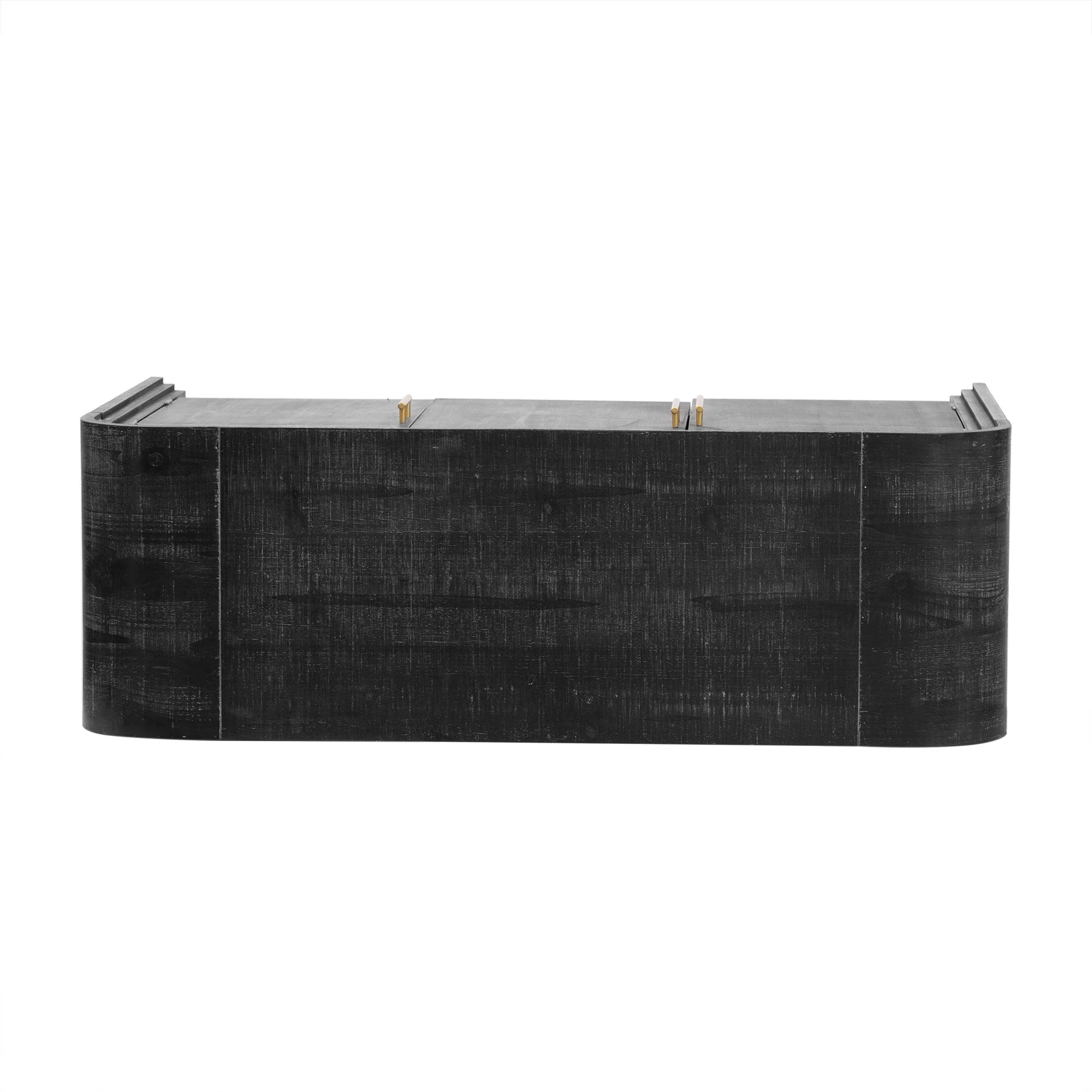 Rustic Curved Waterfall Sideboard - Image 11