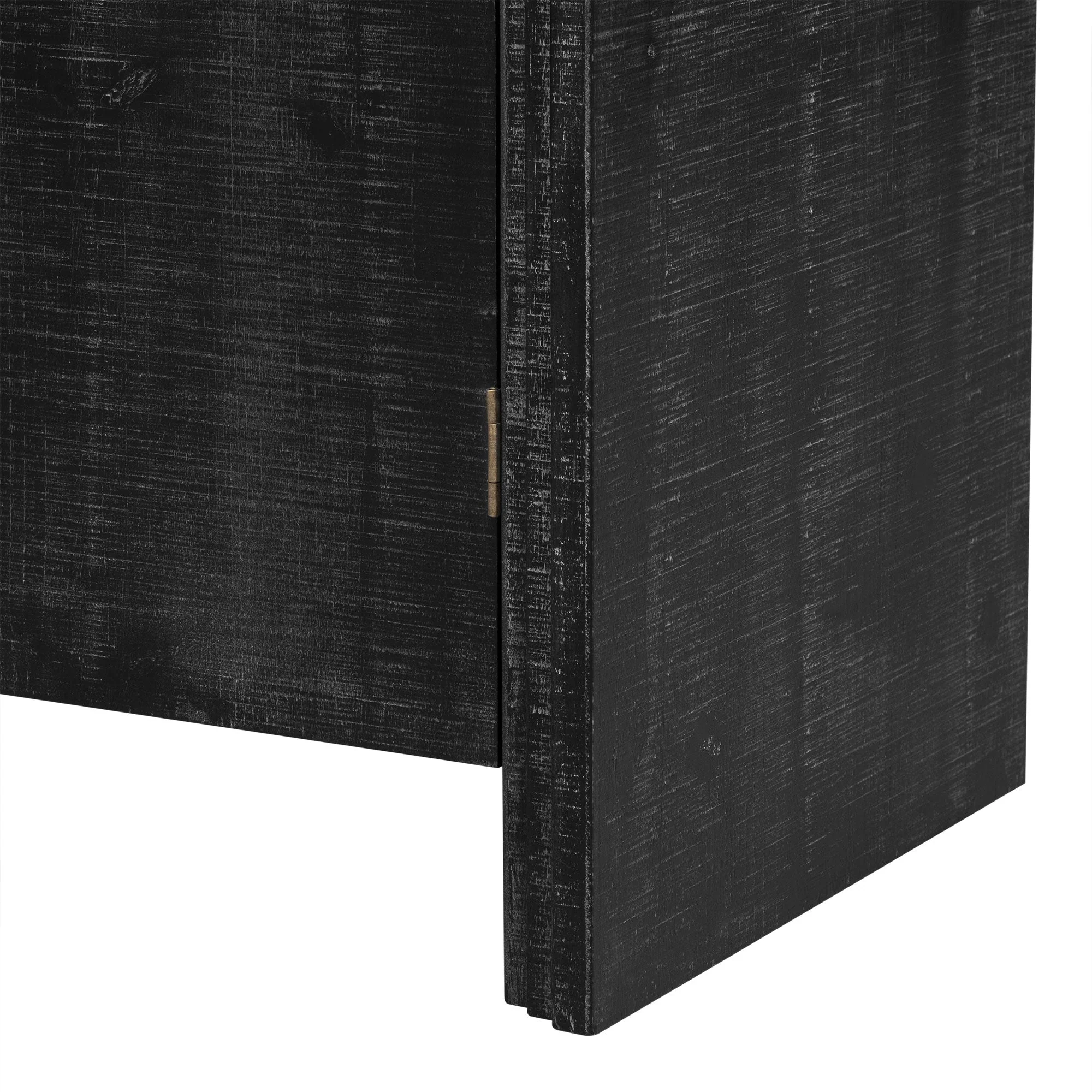 Rustic Curved Waterfall Sideboard - Image 4