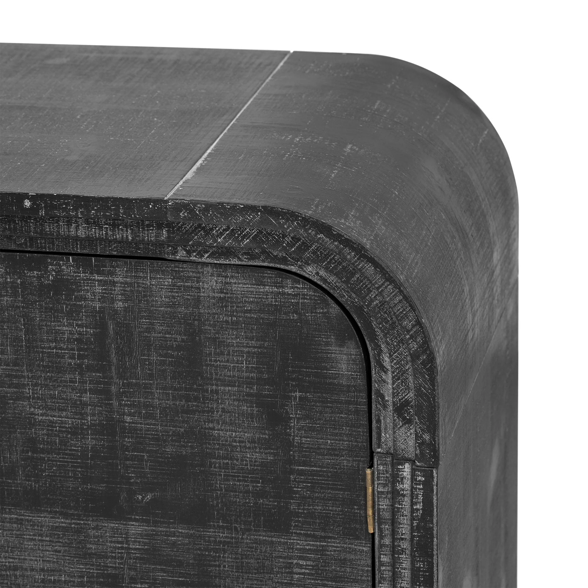 Rustic Curved Waterfall Sideboard - Image 5