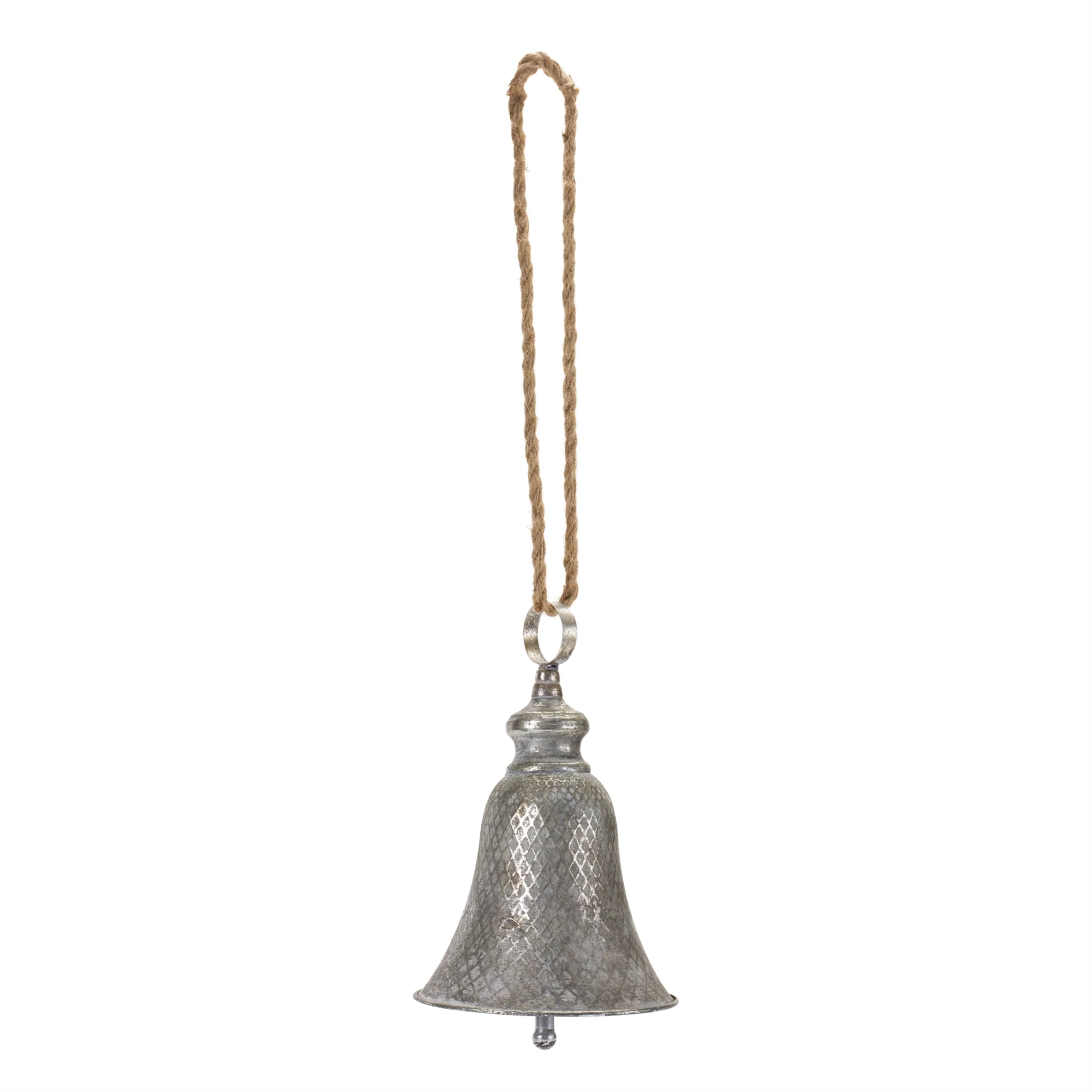 Rustic Metal Bell Ornament (Set of 2) - Image 2