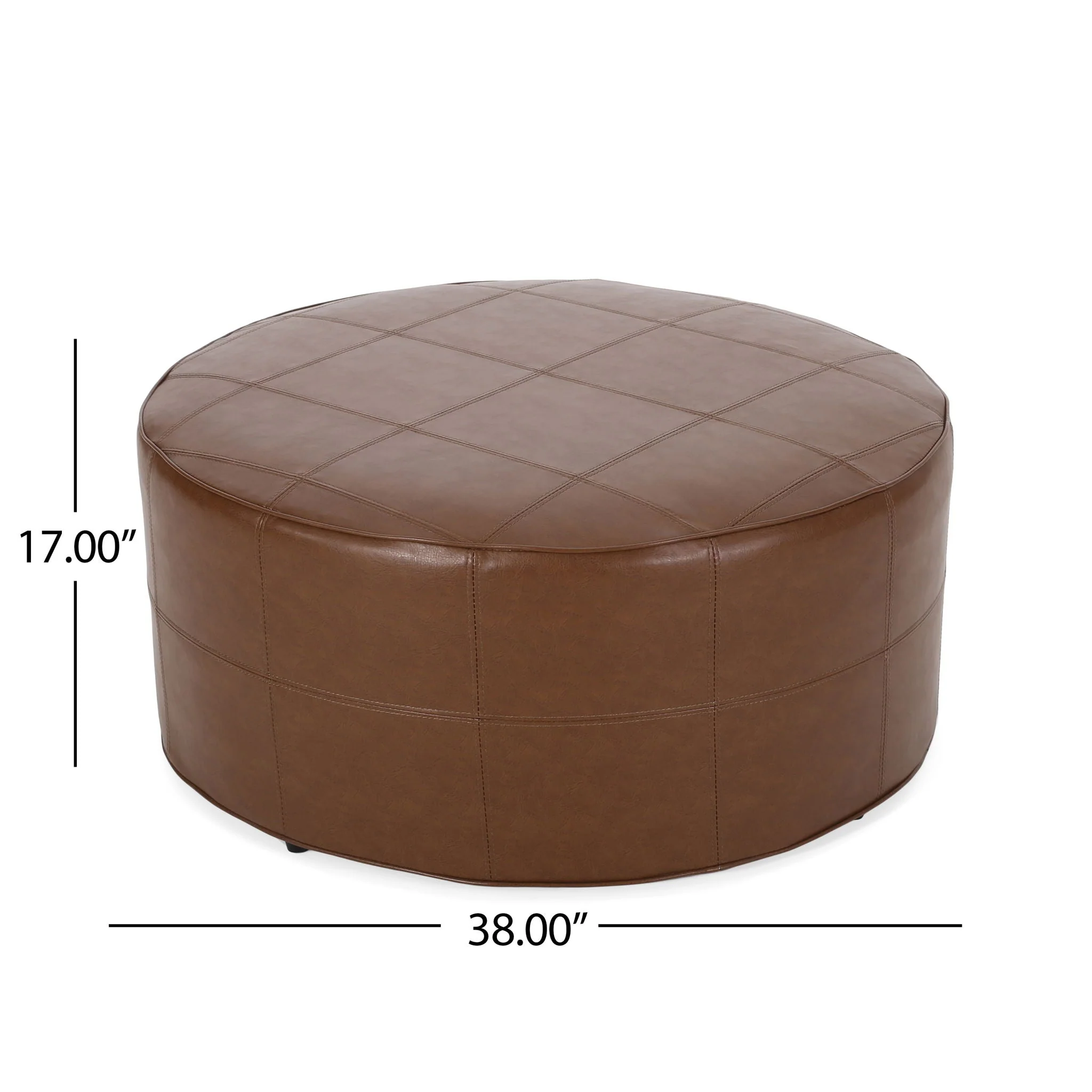 Rustic Style Ottoman - Image 2