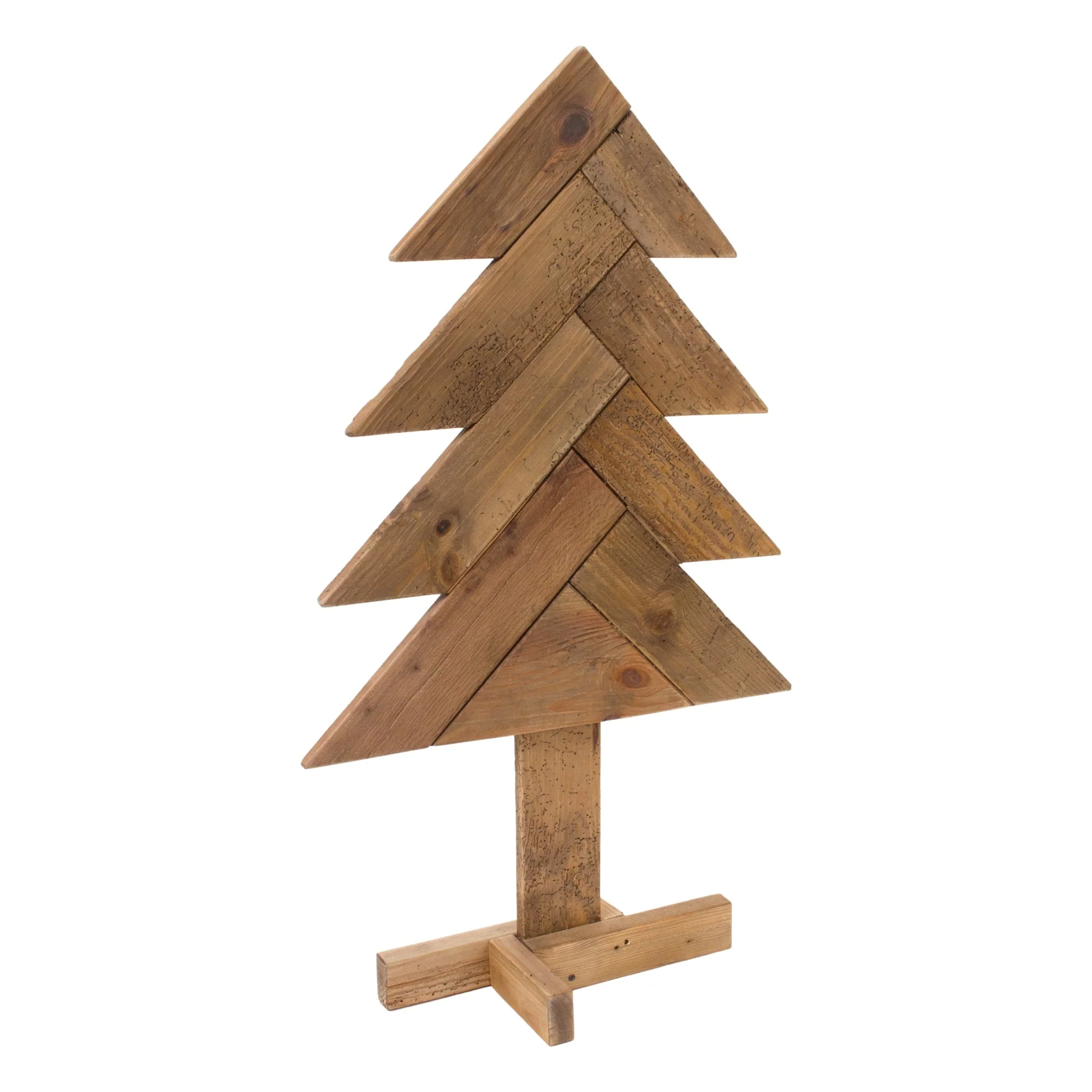 Rustic Wood Pine Tree (Set of 2) - Image 2