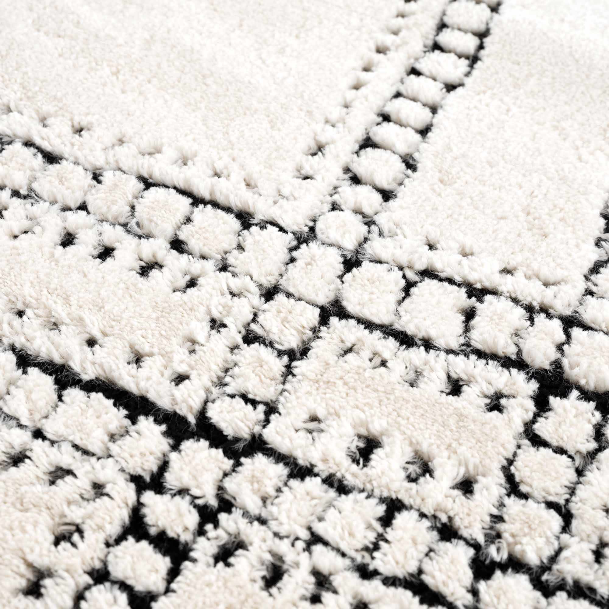 Ryuu Black & White Area Rug - Clearance - Image 15