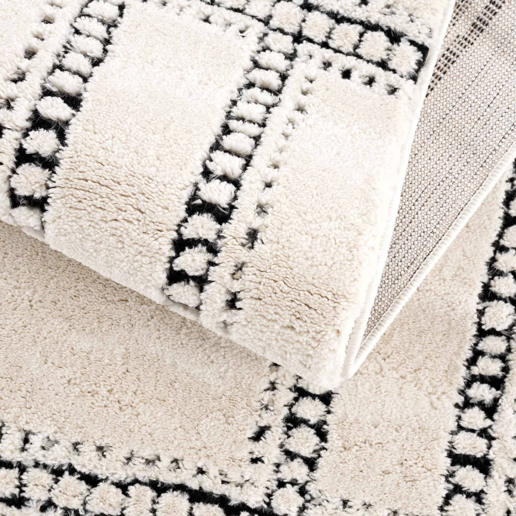 Ryuu Black & White Area Rug - Clearance - Image 18