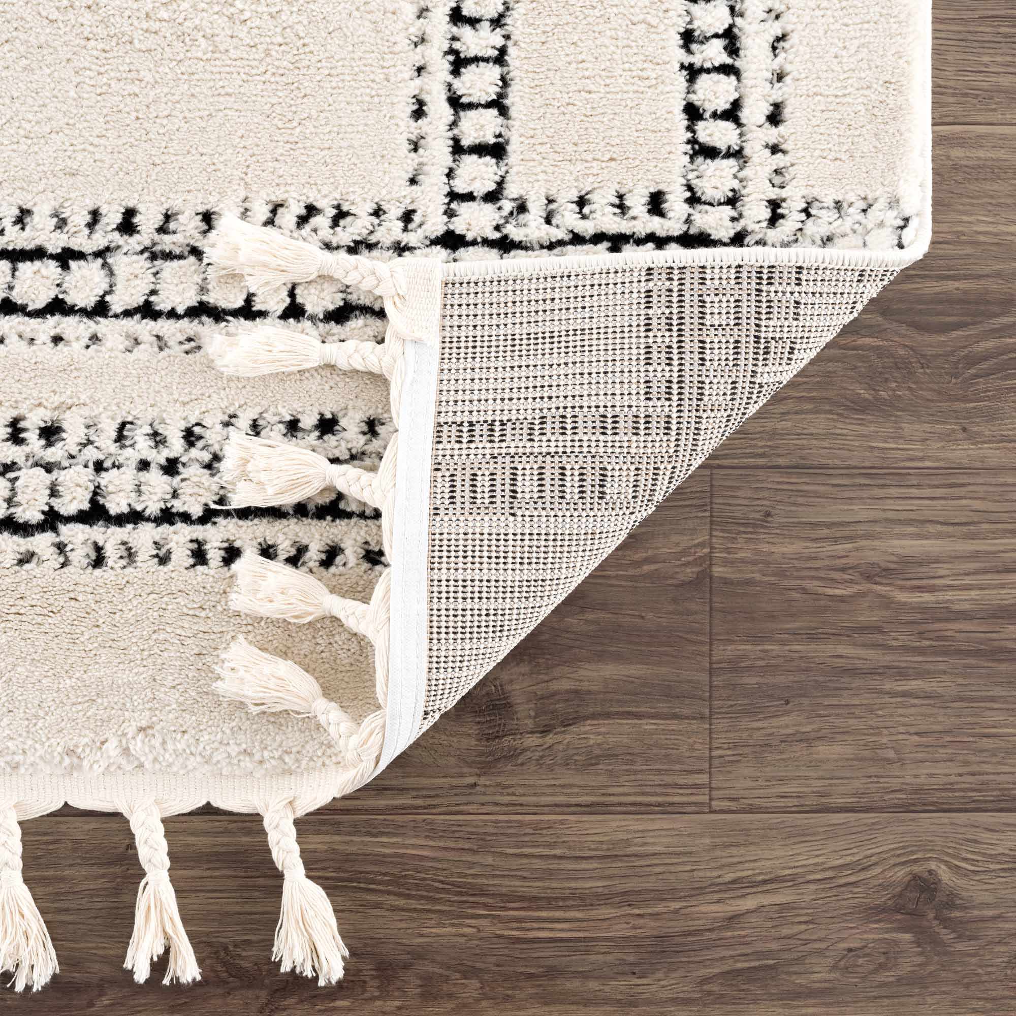Ryuu Black & White Area Rug - Clearance - Image 6