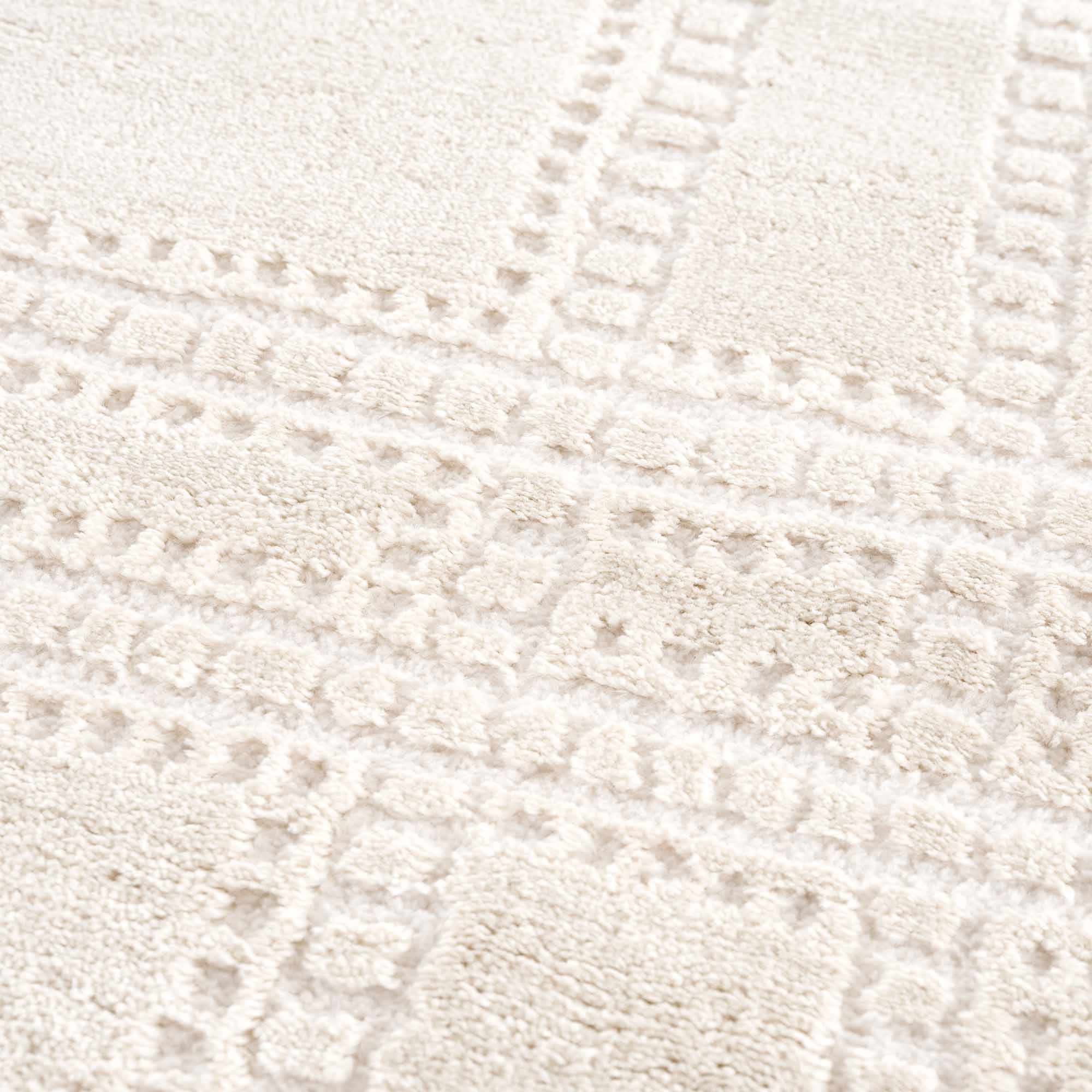 Ryuu Ivory Carved Area Rug - Image 16