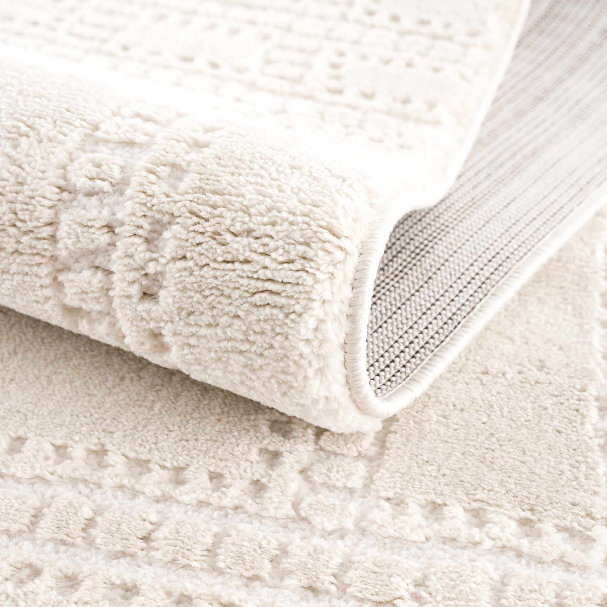 Ryuu Ivory Carved Area Rug - Image 17