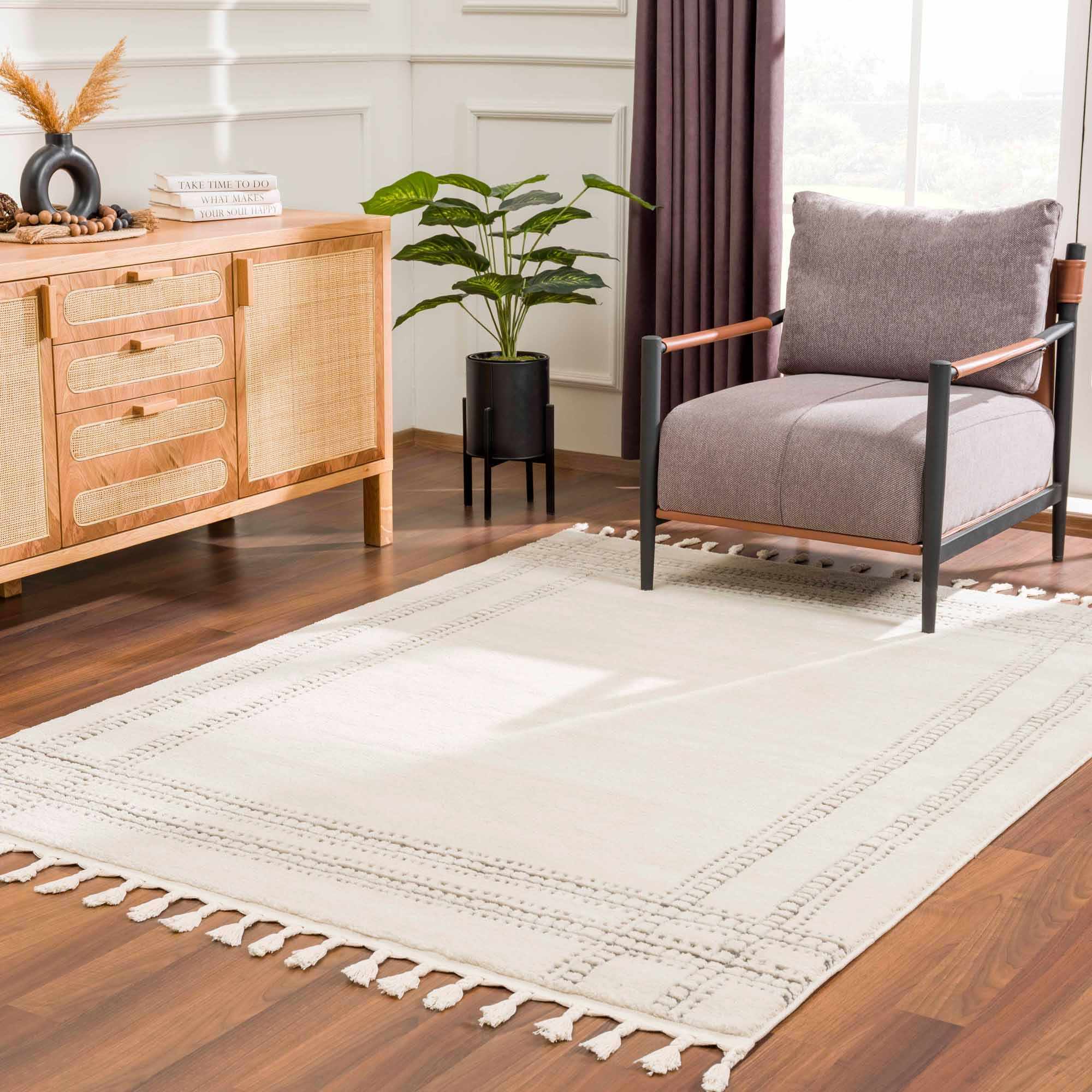 Ryuu Ivory & Gray Area Rug - Promo - Image 10