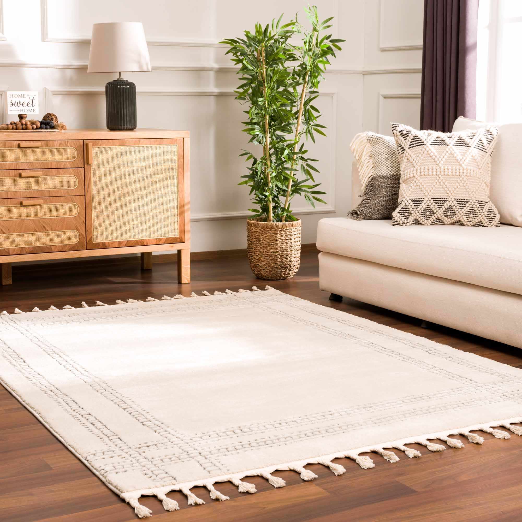 Ryuu Ivory & Gray Area Rug - Promo - Image 13