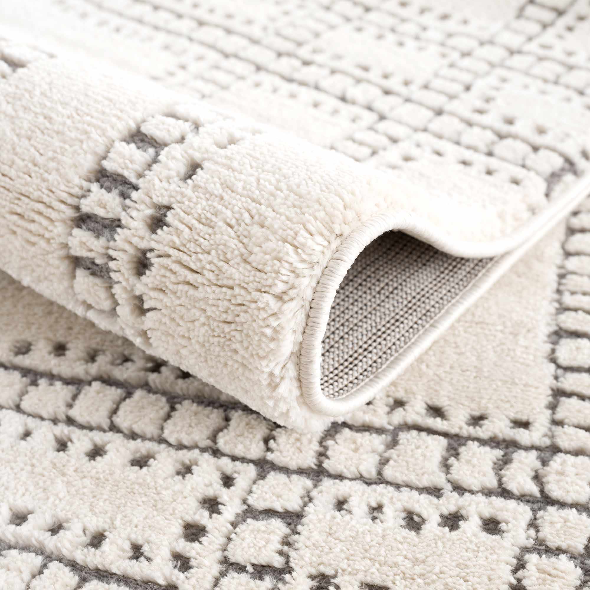 Ryuu Ivory & Gray Area Rug - Promo - Image 7