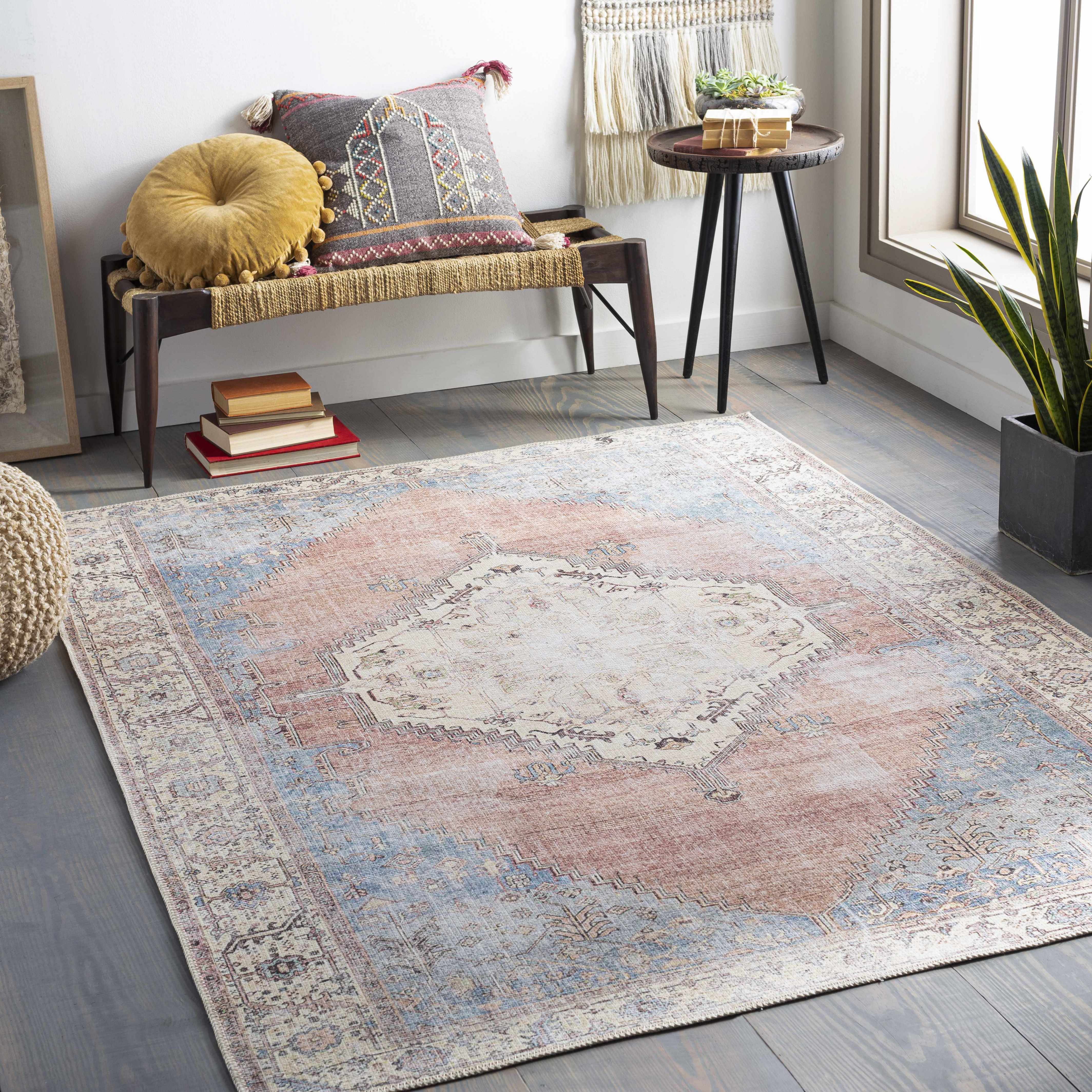 Sacriston Washable Area Rug - Clearance - Image 2