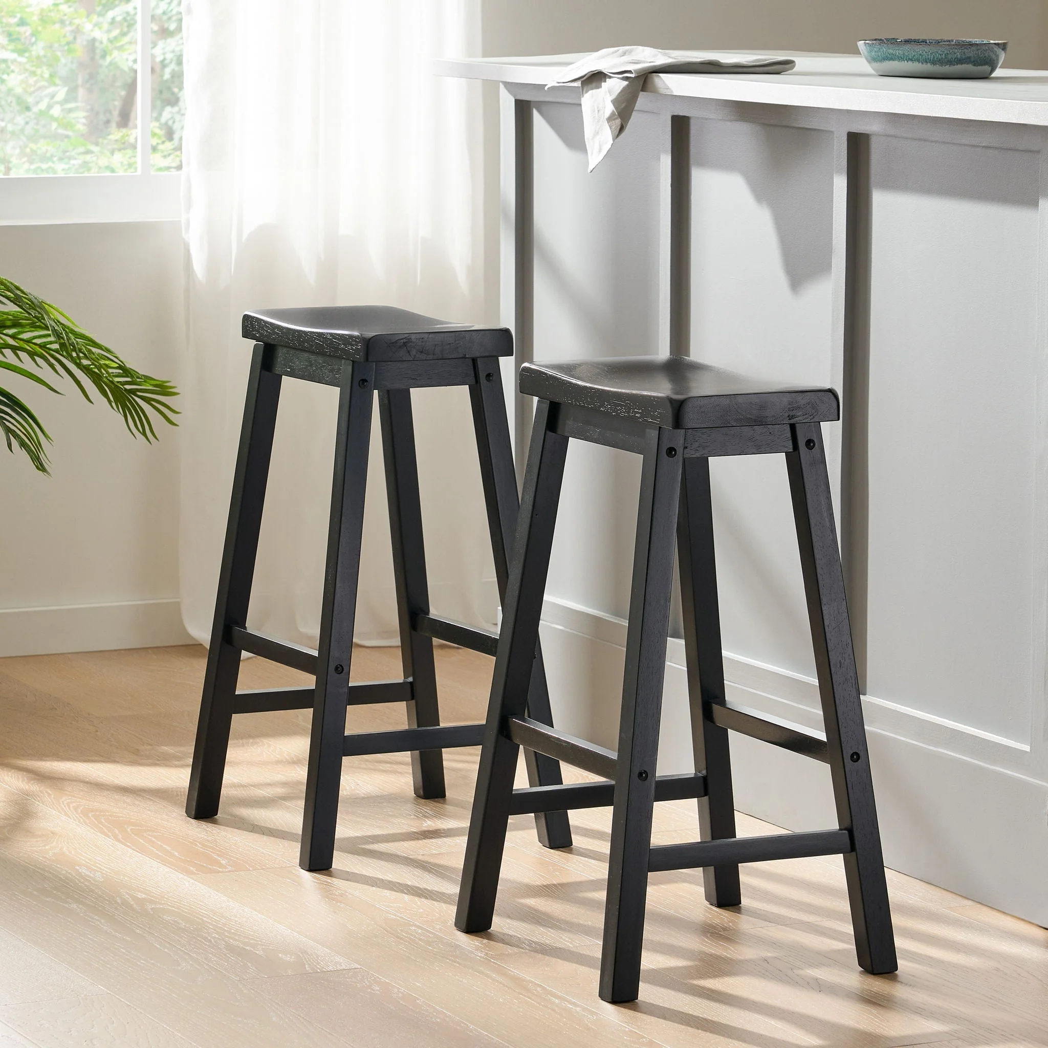 Saddle Stool - Black - Image 2