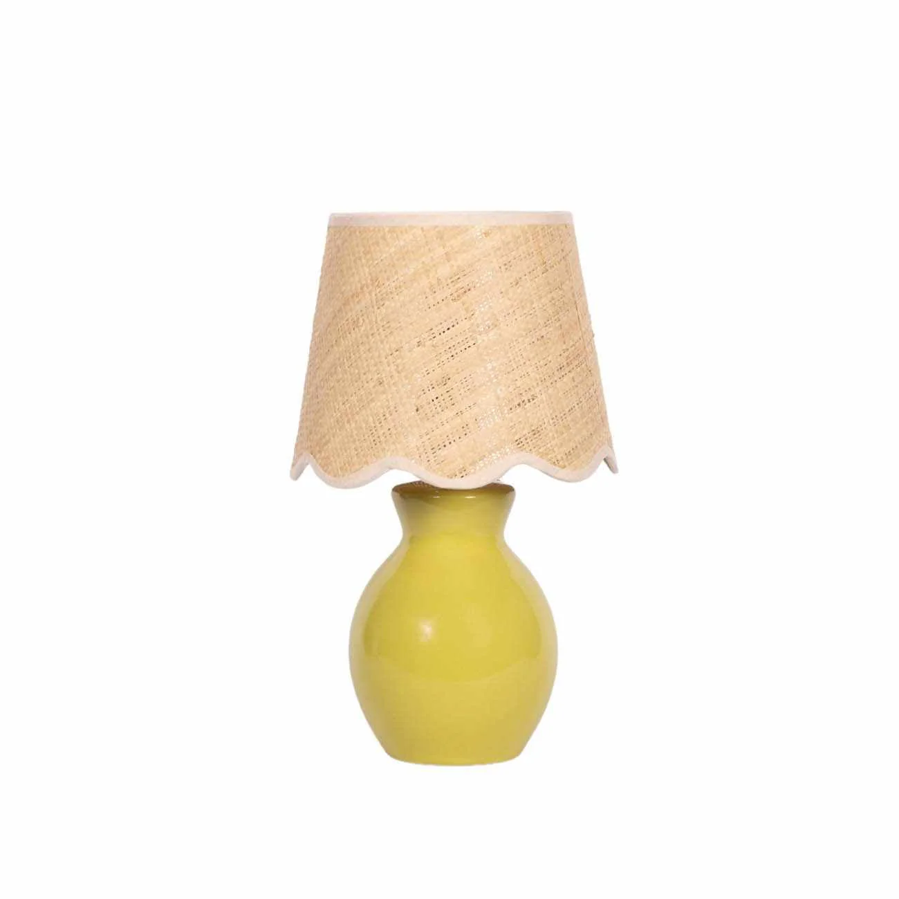 Salgareda Olive Rattan Table Lamp - Image 2