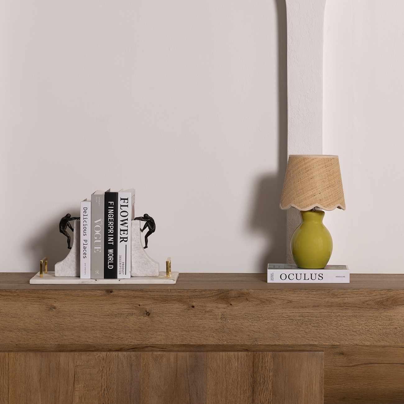 Salgareda Olive Rattan Table Lamp - Image 3