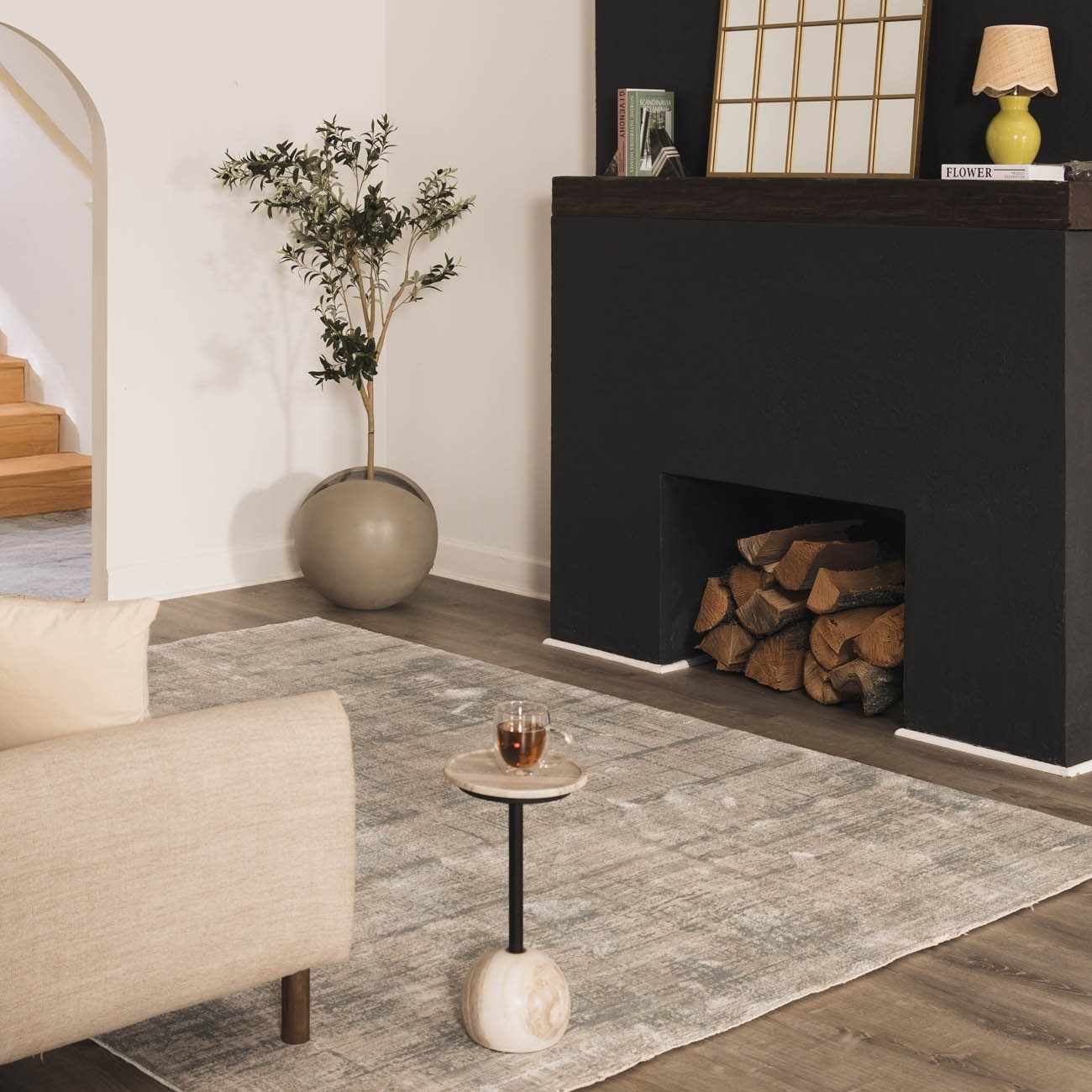 Salgareda Olive Rattan Table Lamp - Image 5