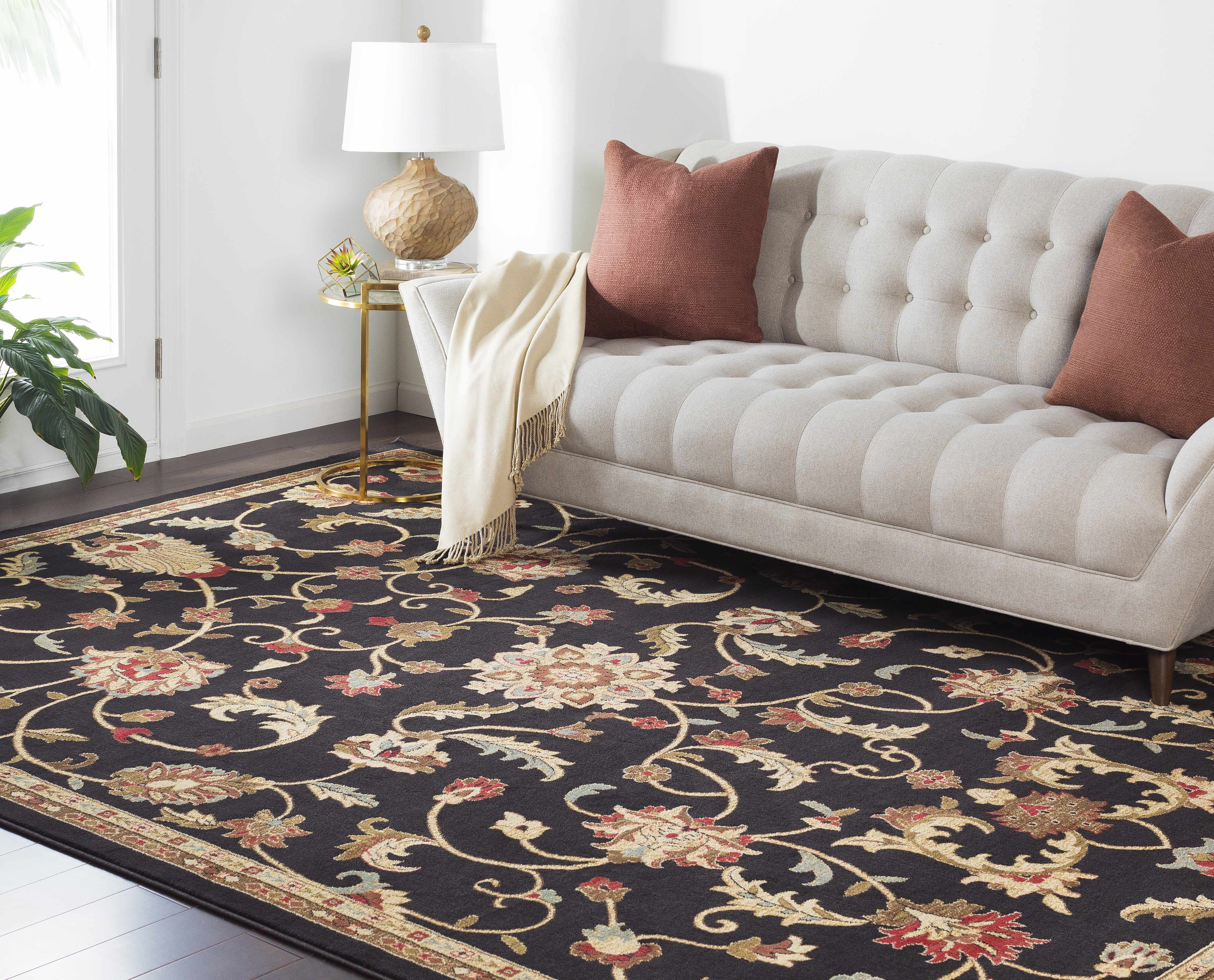 Salona Luxe Black Rug - Image 2