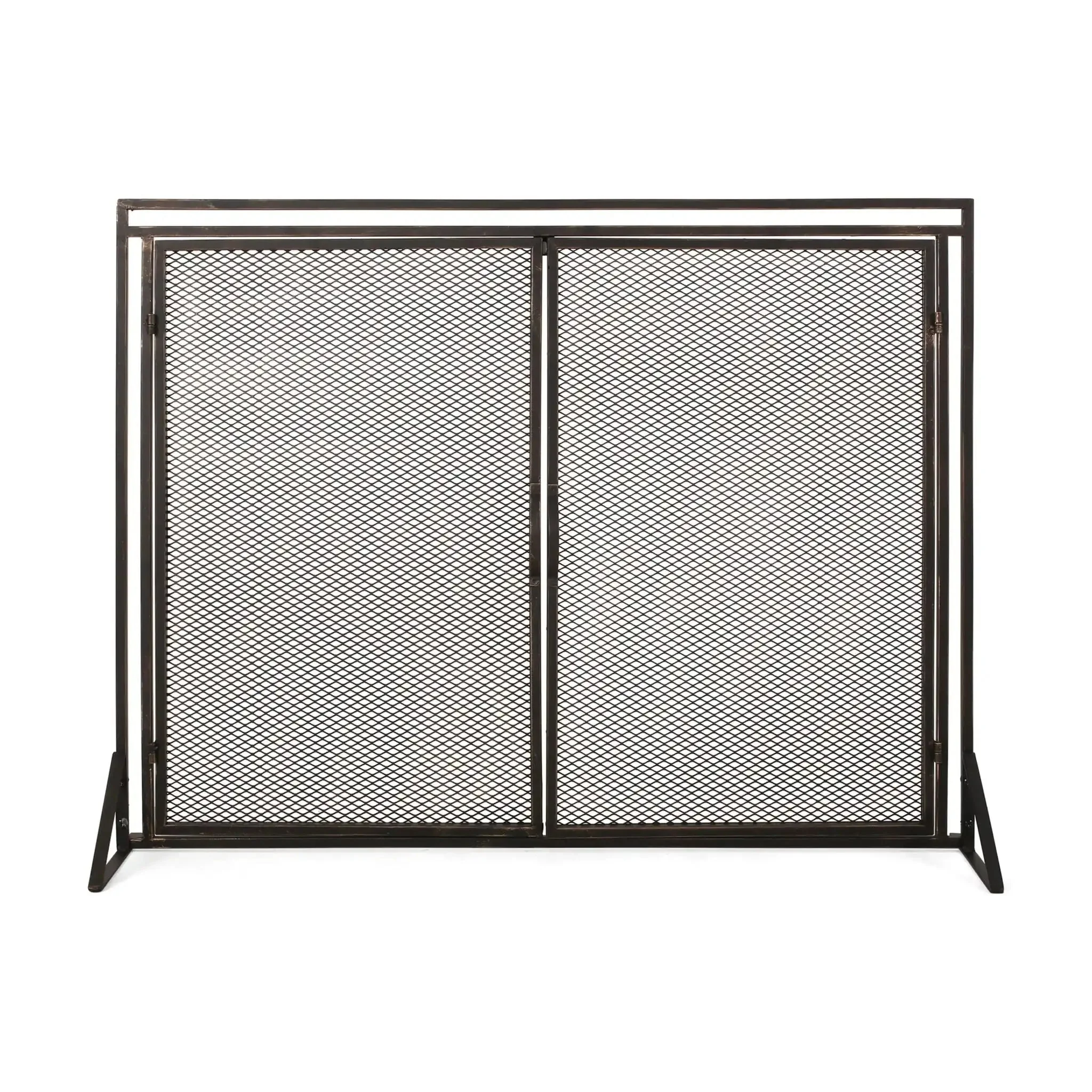 Samantha - Iron Fireplace Screen 2 Door Design - Image 2