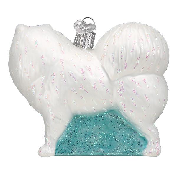 Samoyed Ornament by Old World Christmas - Image 3