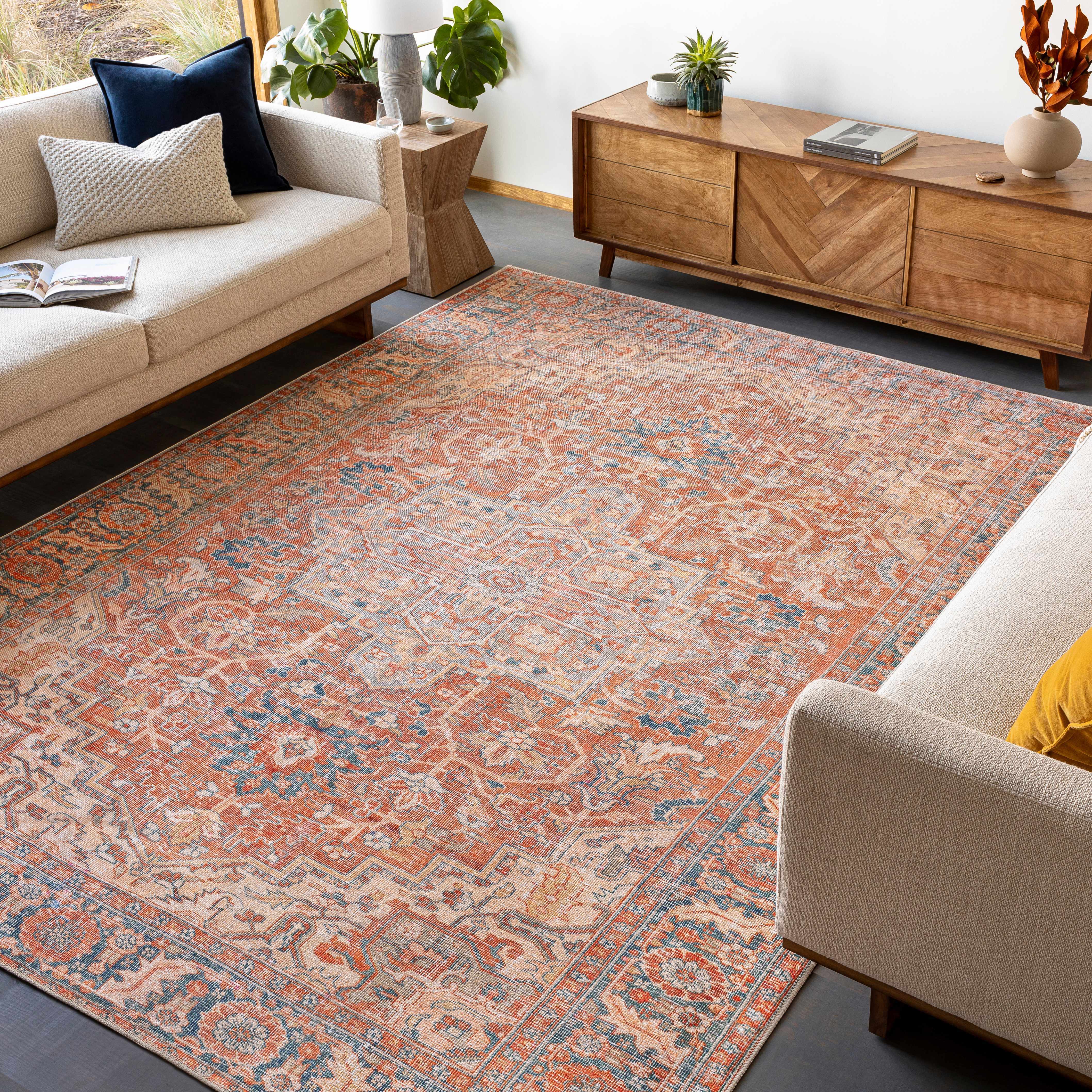 Sampao Washable Area Rug - Clearance - Image 4