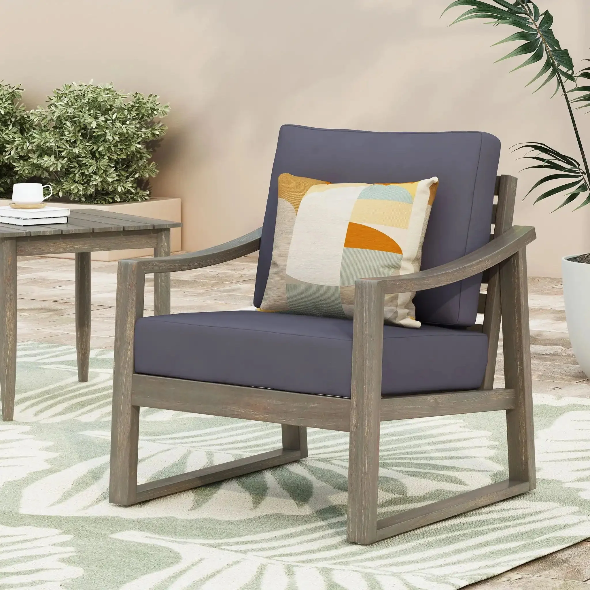 Samwell - Outdoor Club Chair - Image 2
