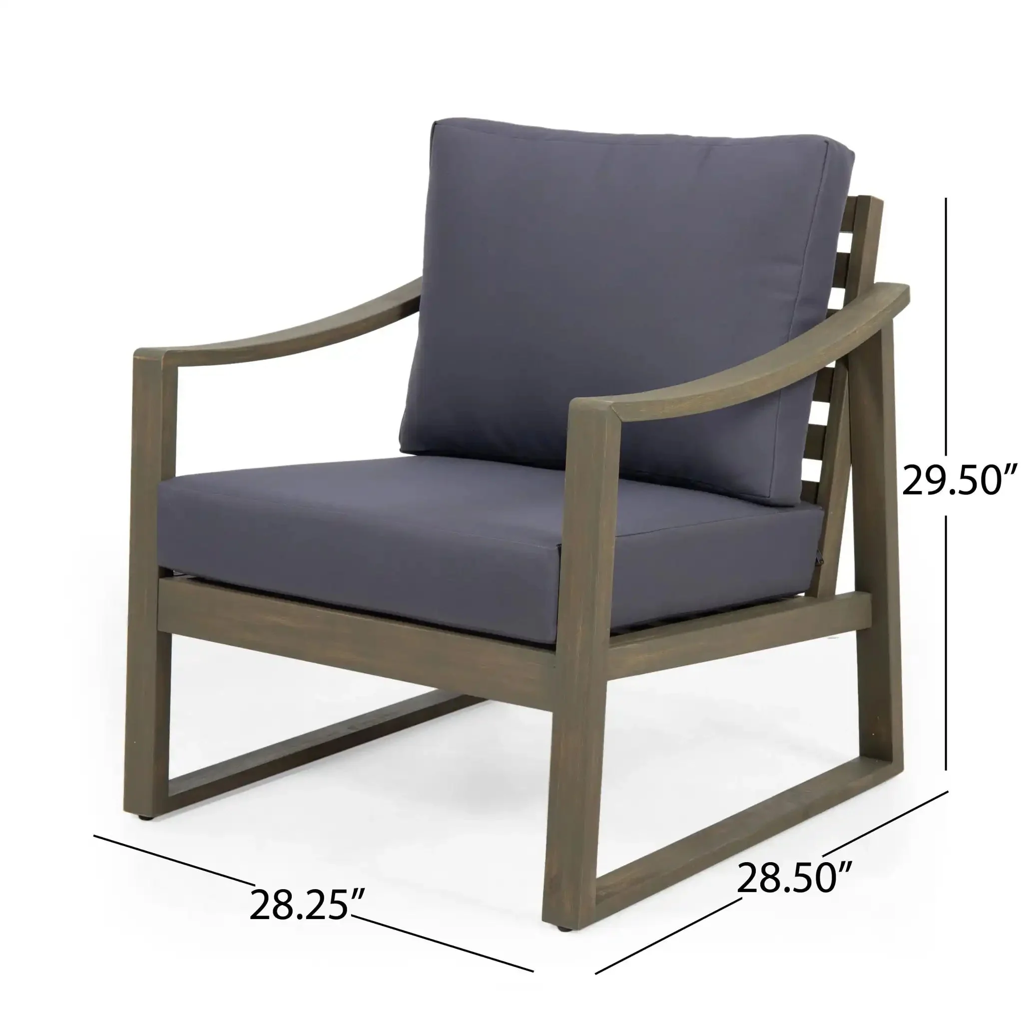 Samwell - Outdoor Club Chair - Image 4