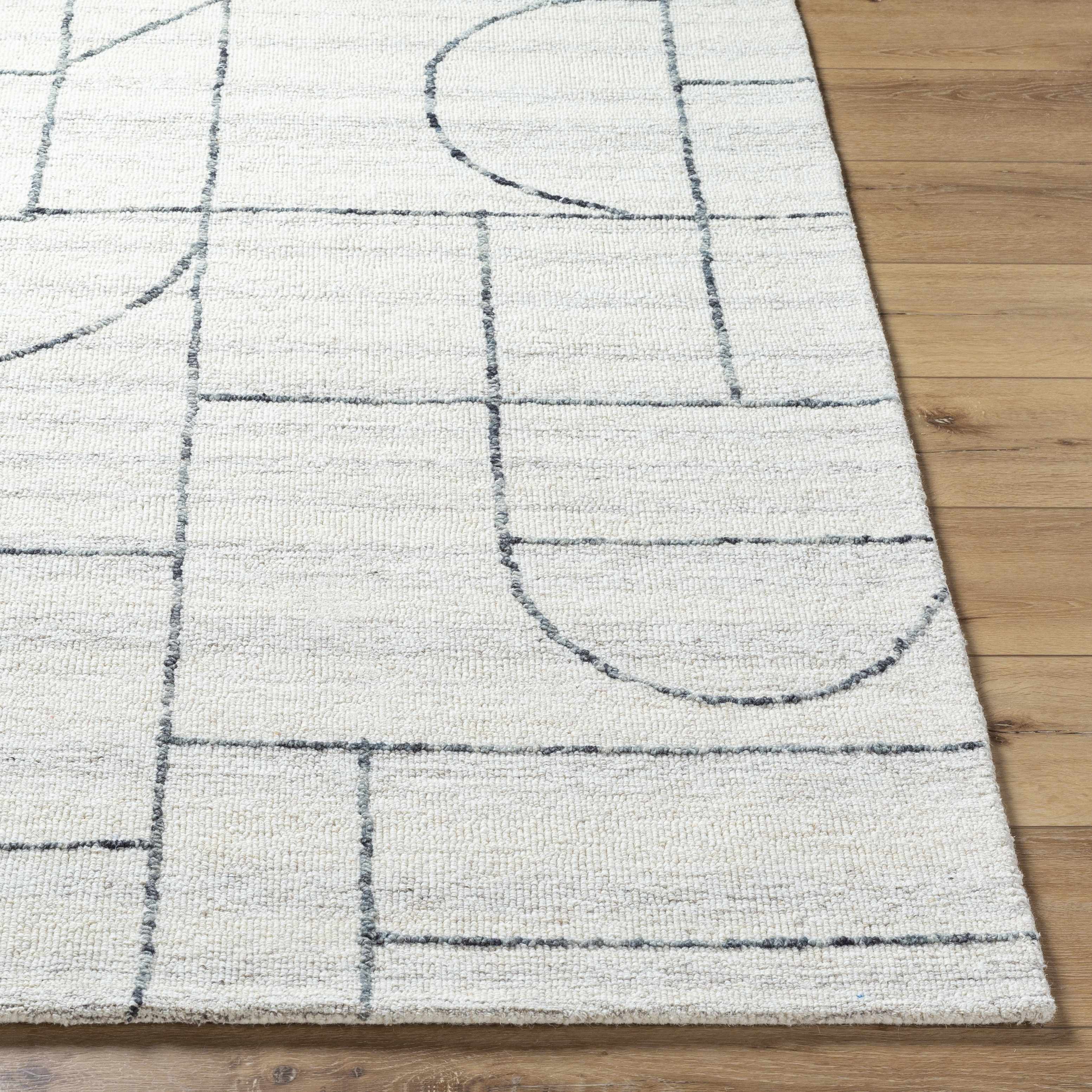 Sanaz Charcoal Area Rug - Clearance - Image 3