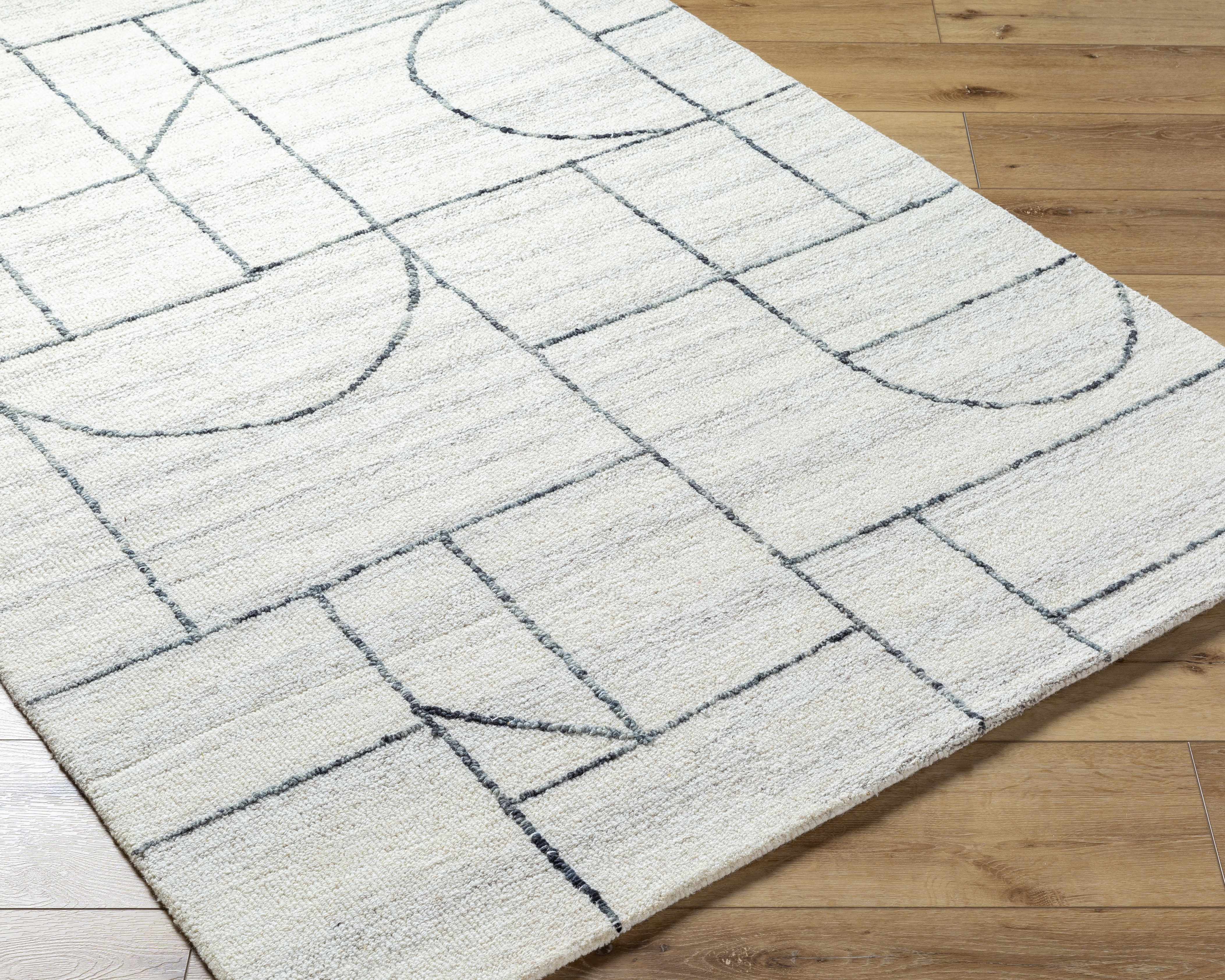 Sanaz Charcoal Area Rug - Clearance - Image 4
